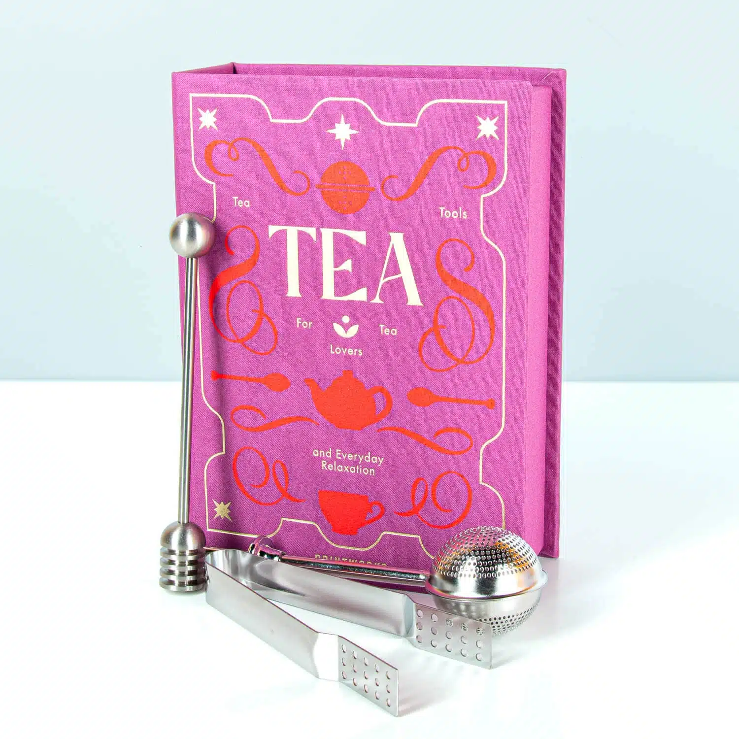 Essentials Buch mit Tee-Werkzeugen