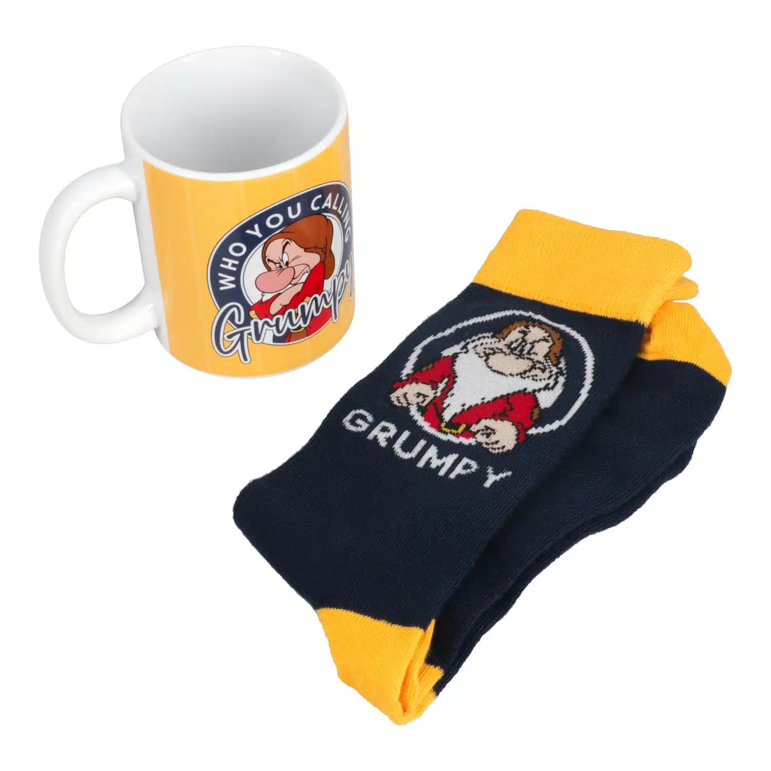 Disney Grumpy Socken- und Tassen-Geschenkset