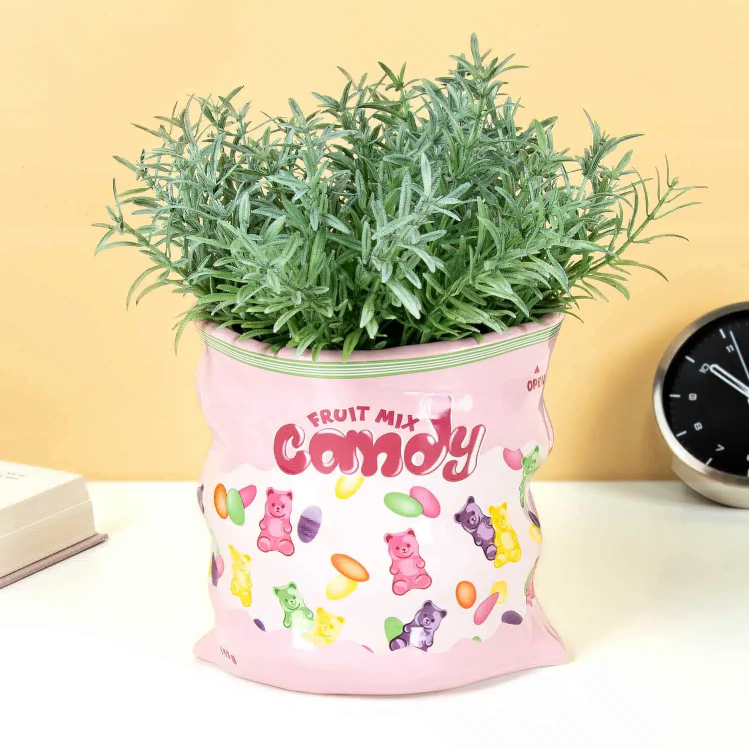 Sรผรigkeitstรผte Blumentopf