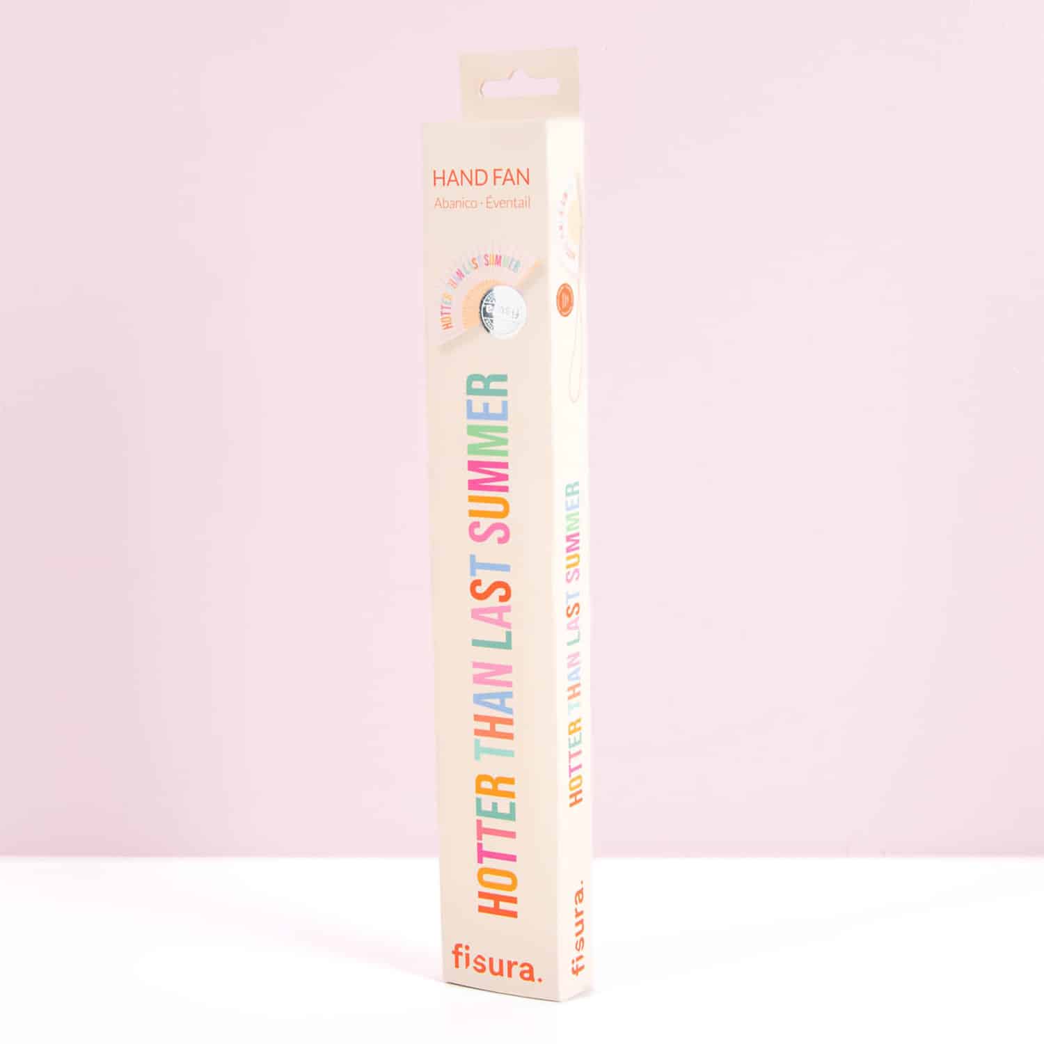 Hotter Than Last Summer Fächer aus Holz