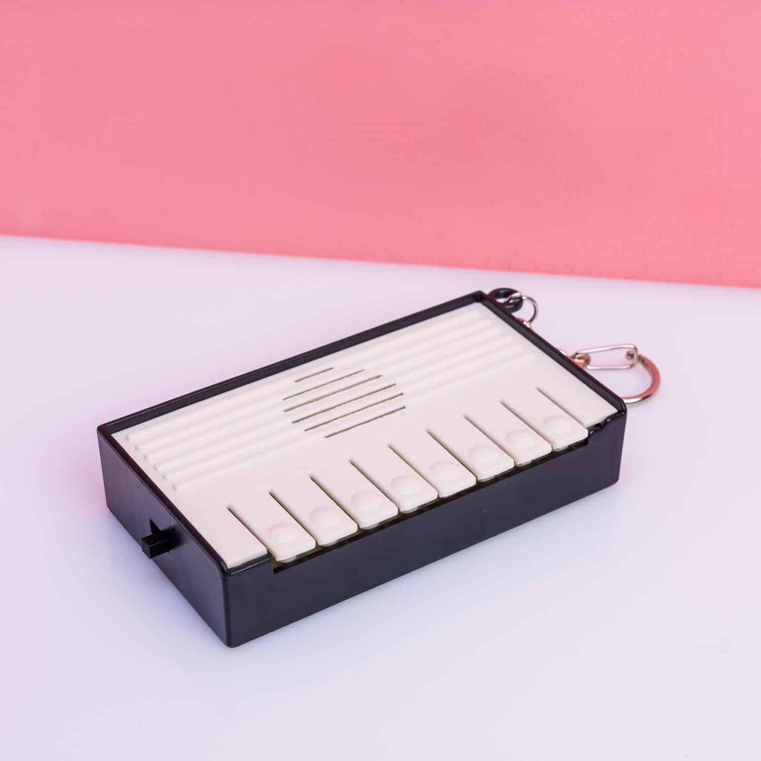 Klavier-Schlüsselanhänger