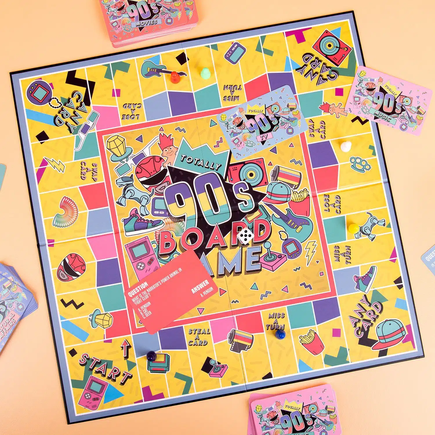 Totally 90s Brettspiel