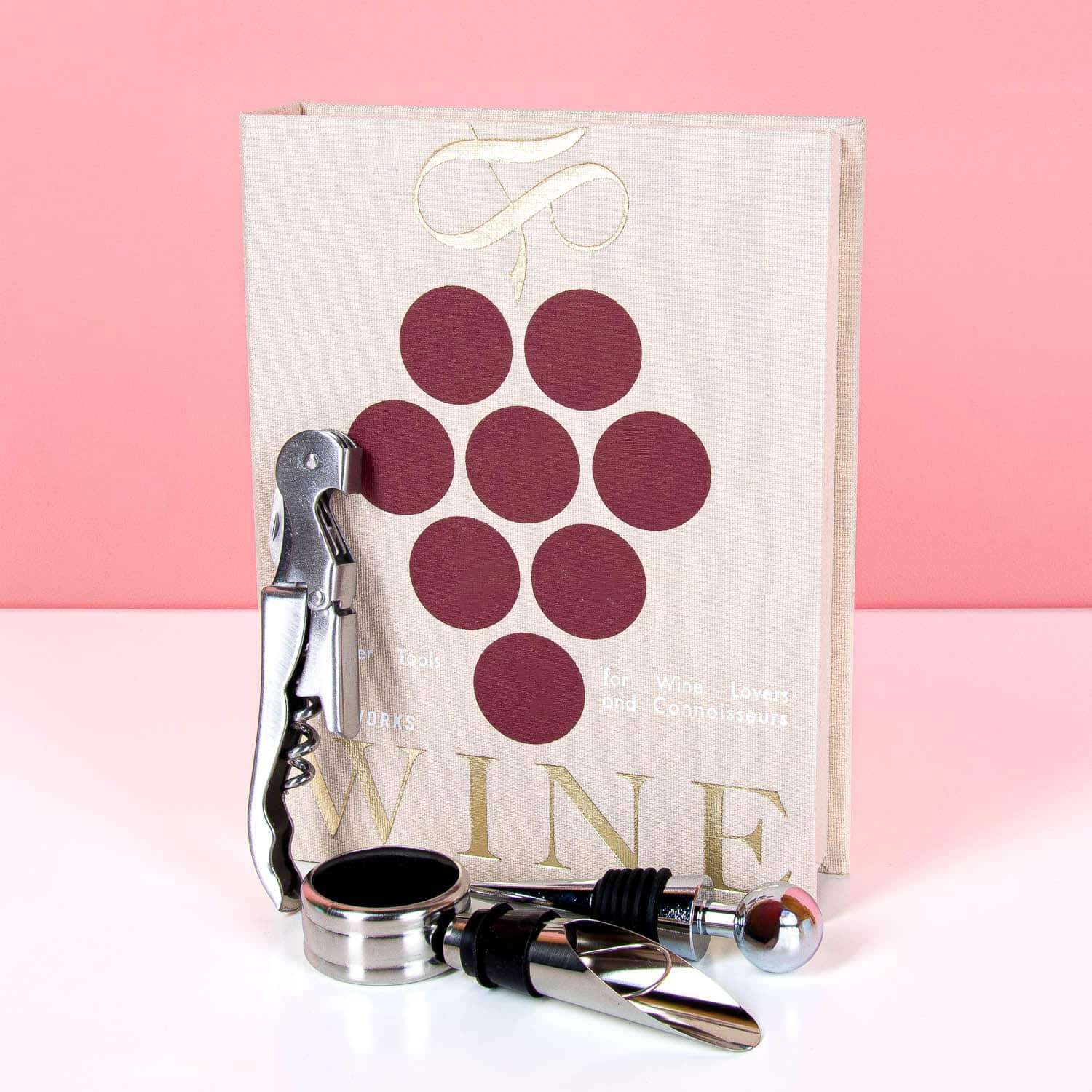 Essentials Buch mit Wein-Werkzeugen