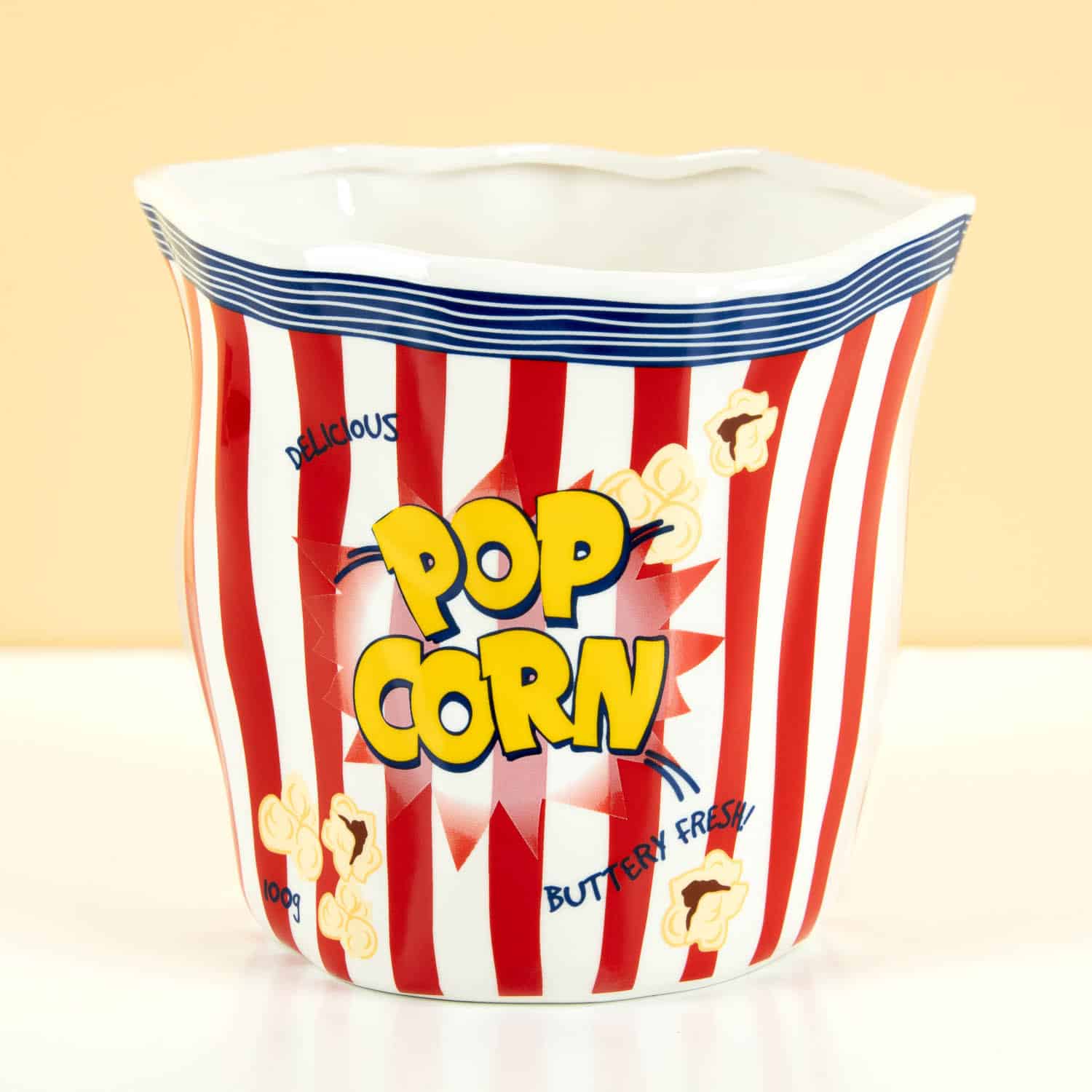 Popcorn-Tüten-Blumentopf