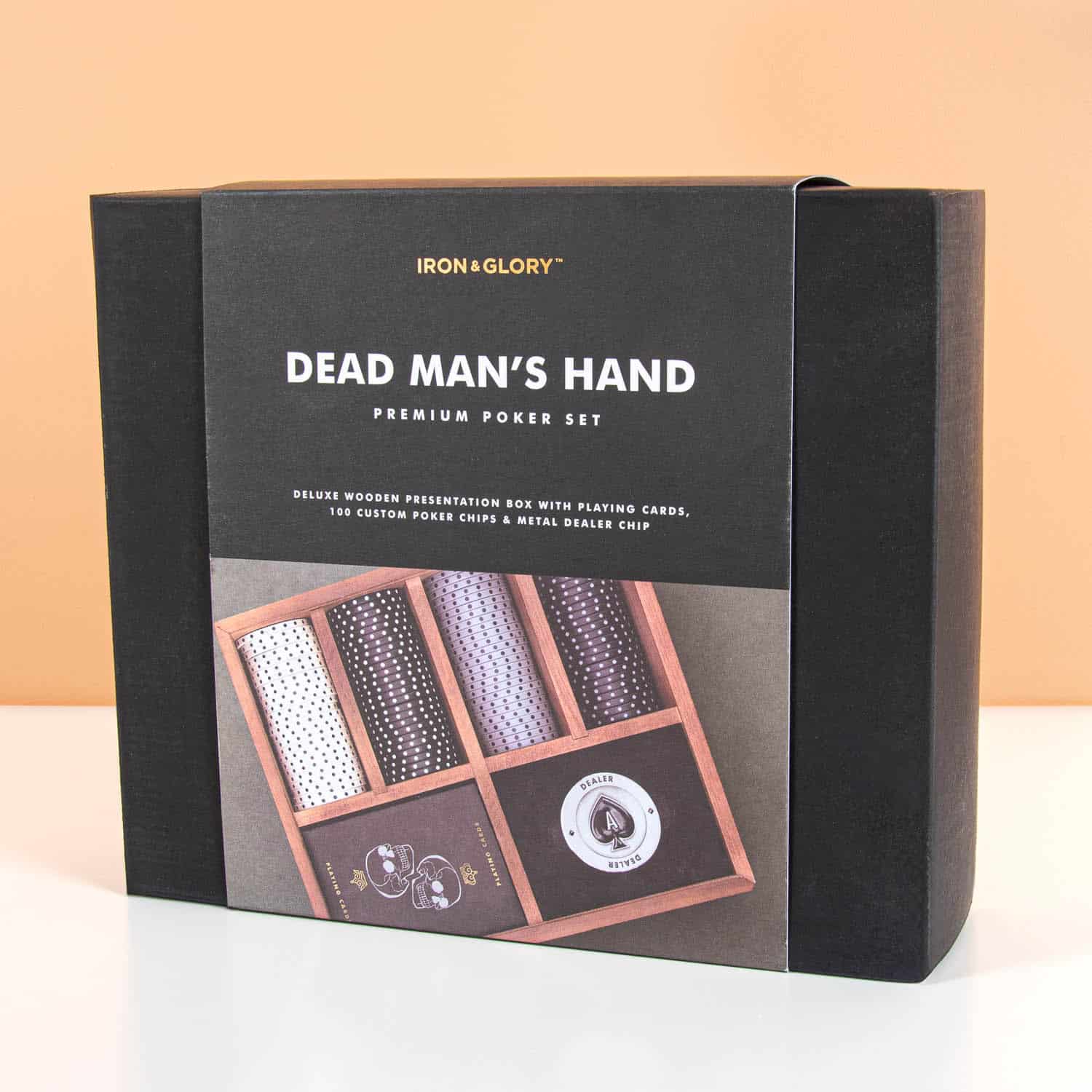 Luxus-Pokerset aus Holz