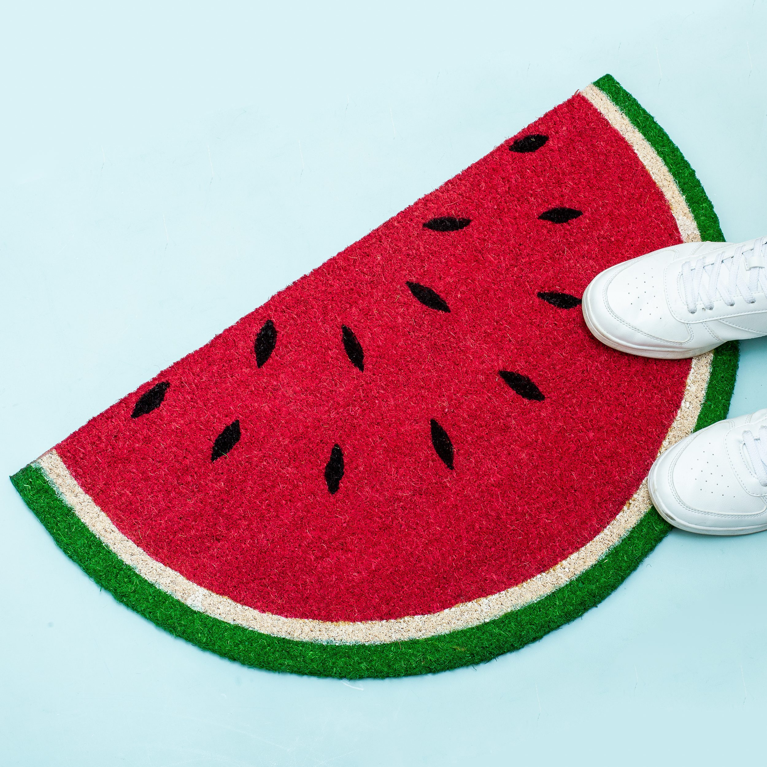 Wassermelonen-Fußmatte