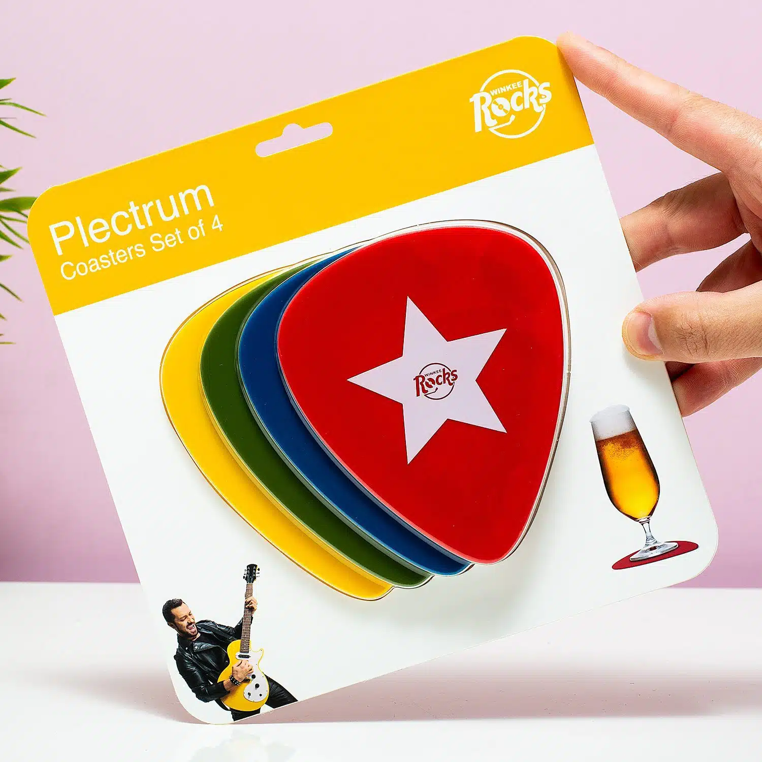 Pick-Untersetzer (4er-Set)