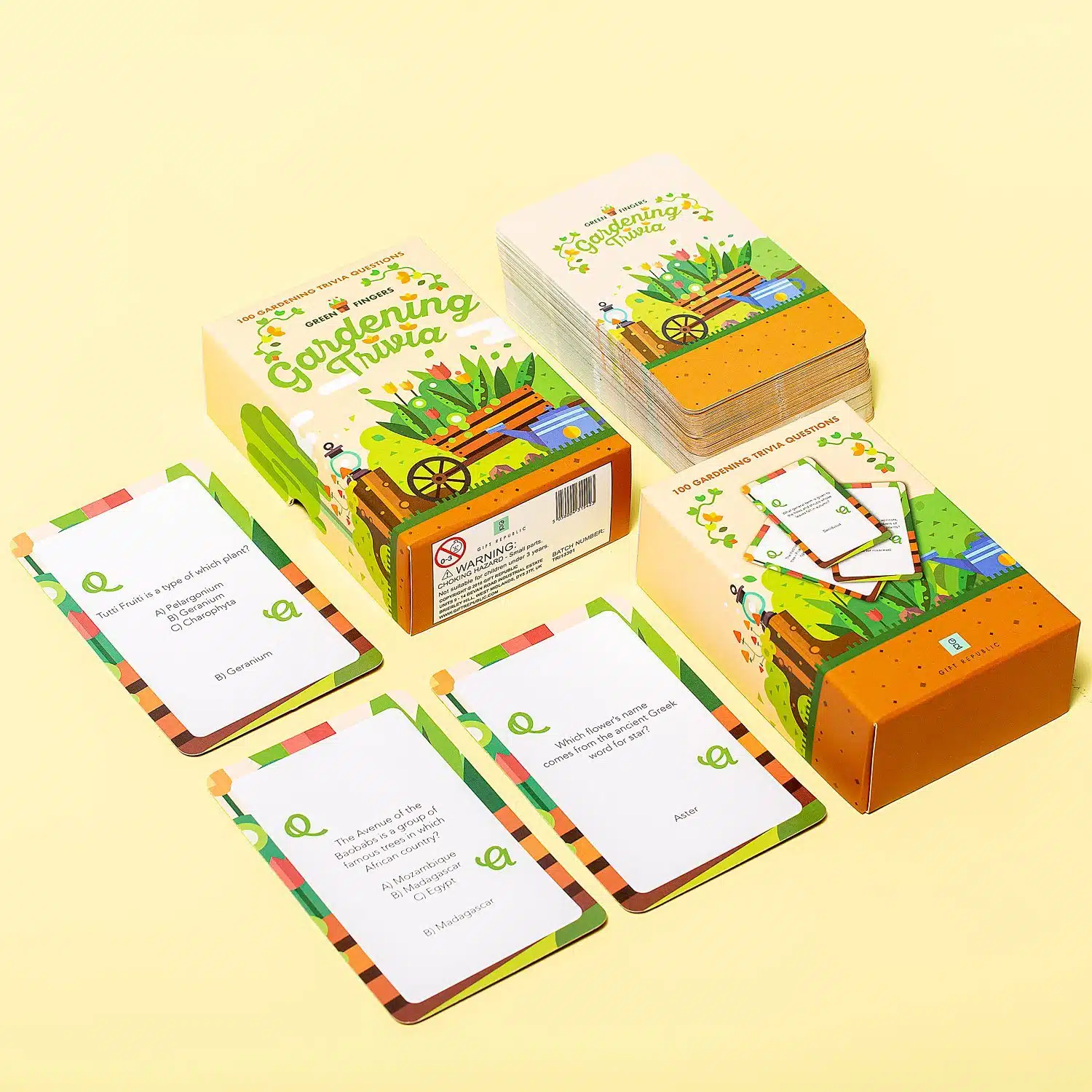 Trivia-Spiel - Gartenquiz