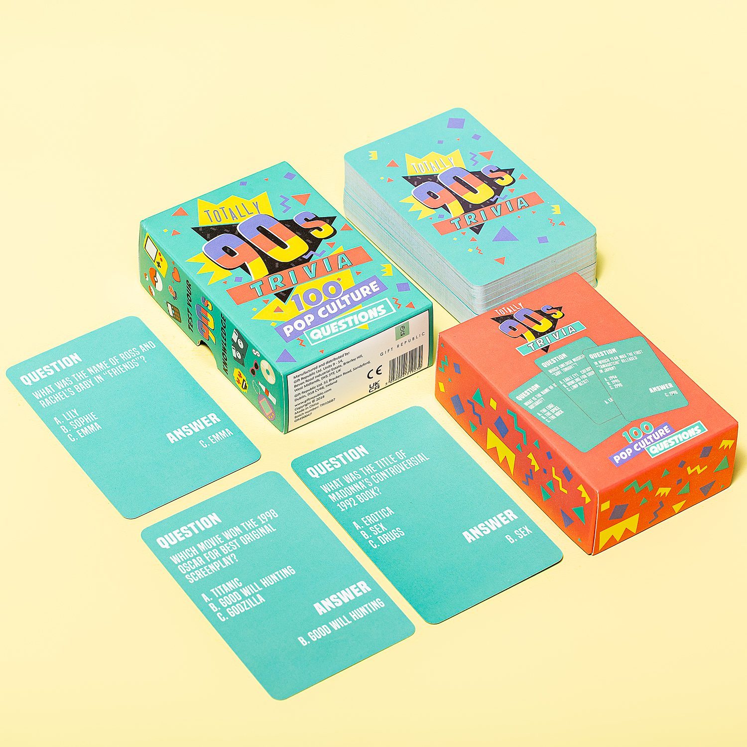 Trivia-Spiel - 90er Jahre