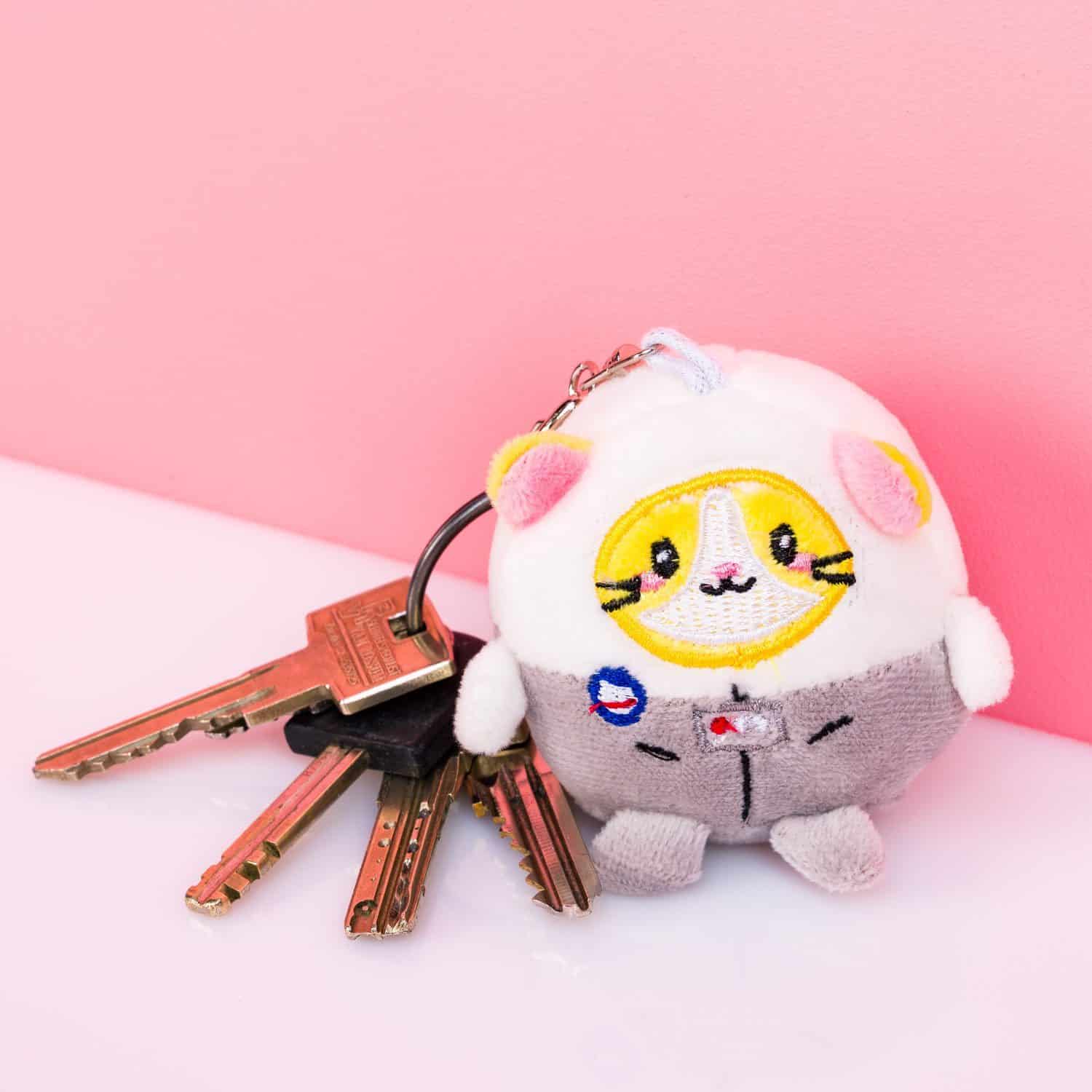 Astrokat Kuscheltier-Schlüsselanhänger