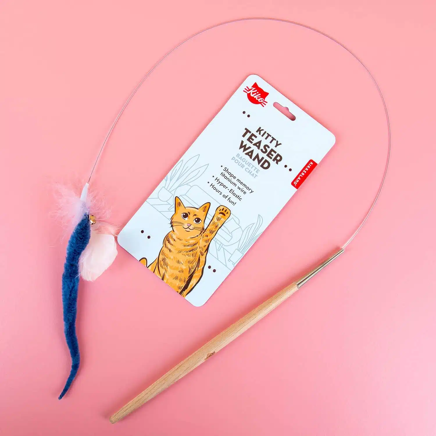 Katzenspielzeug mit Handgriff