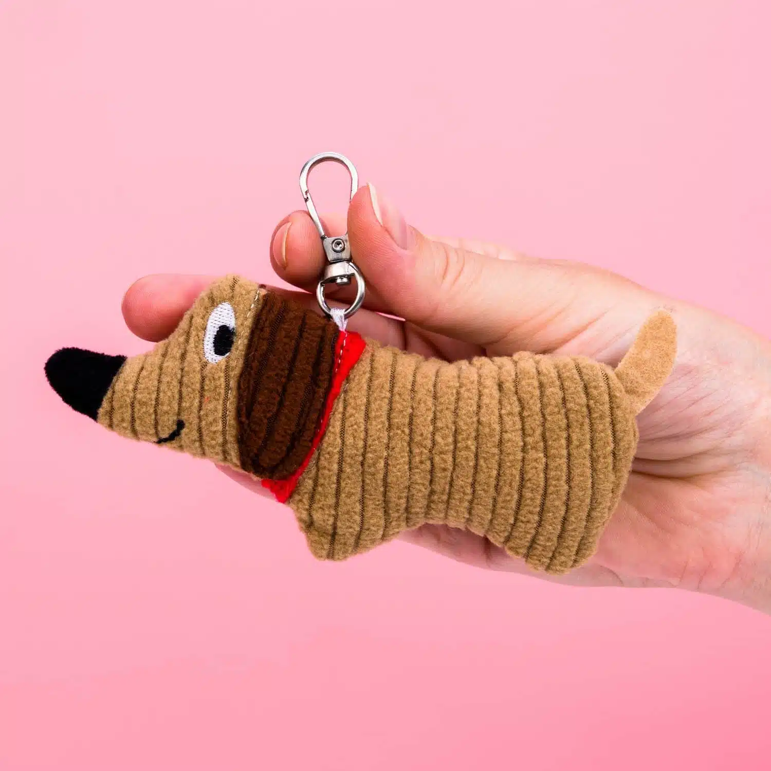 Knuffel-Schlüsselanhänger - Dackel