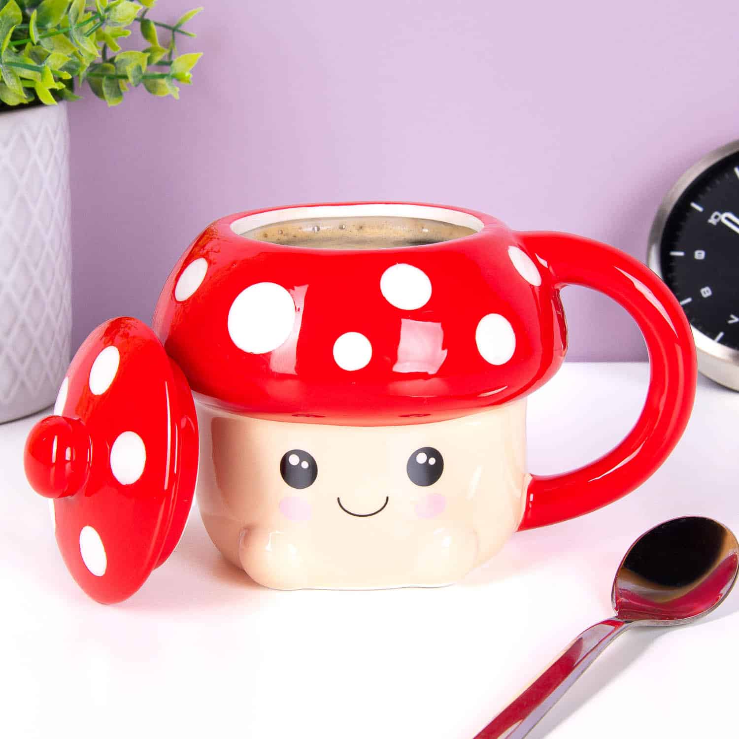 Kawaii Pilz Tasse