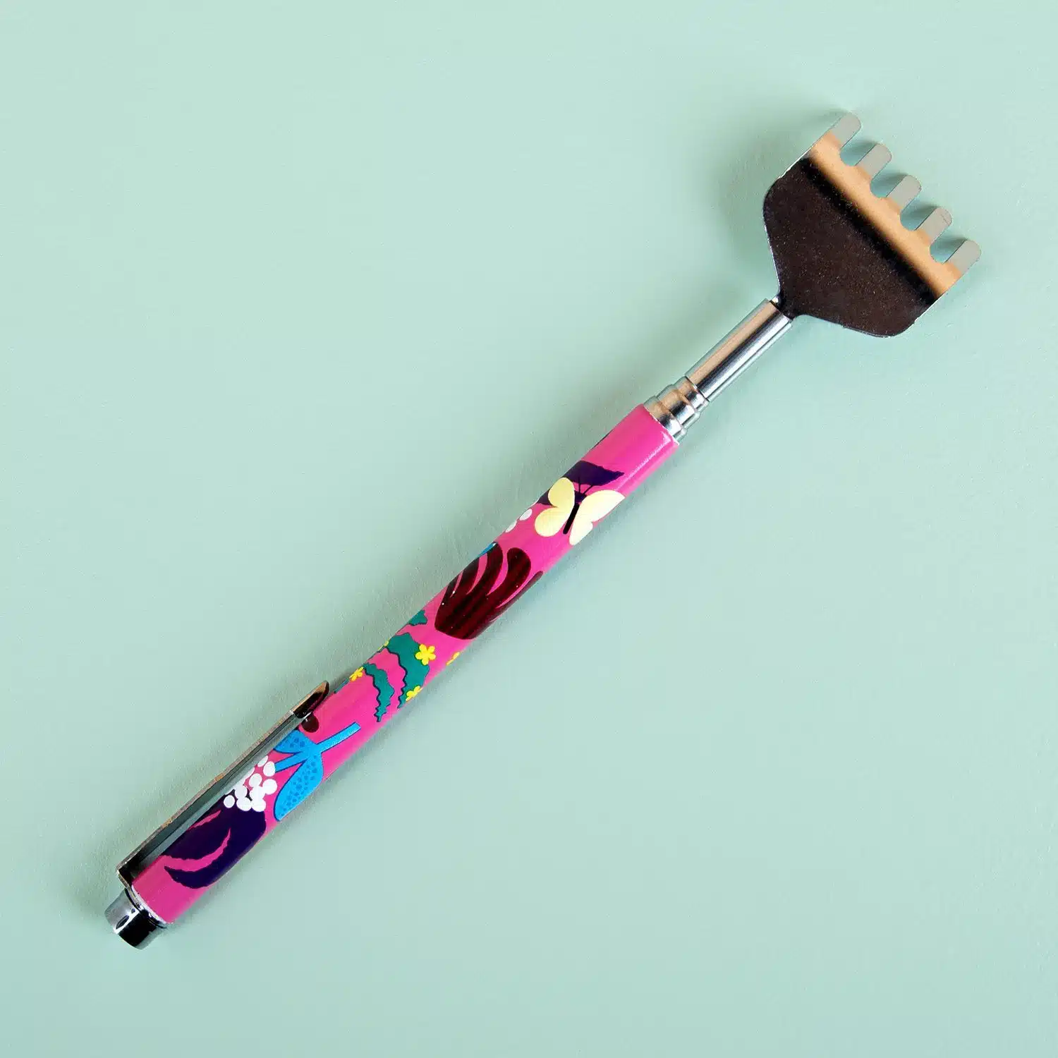 Teleskopischer Natur-Rückenkratzer