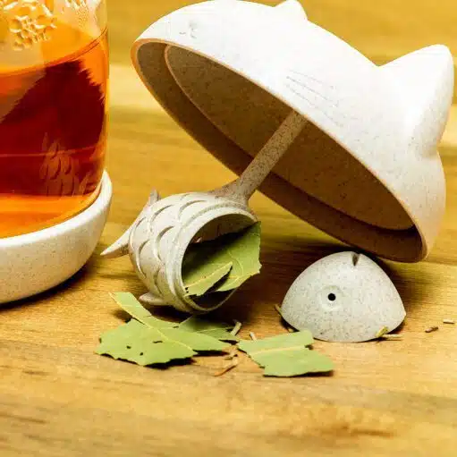 Katzen-Teetasse mit Infuser