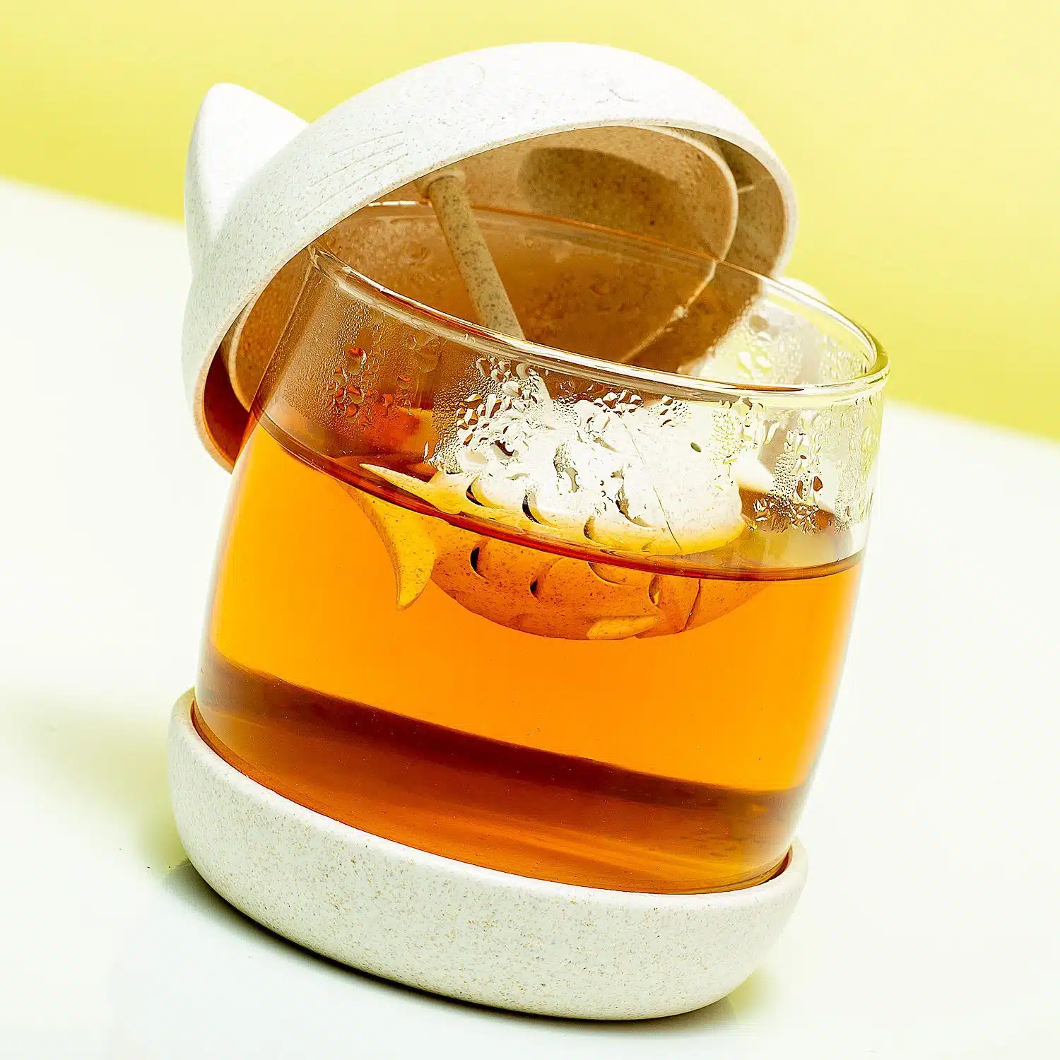 Katzen-Teetasse mit Infuser