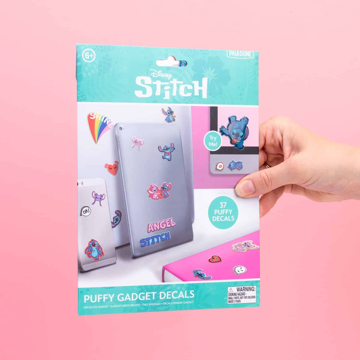 Stitch Puffy Gadget-Sticker (Set von 37)