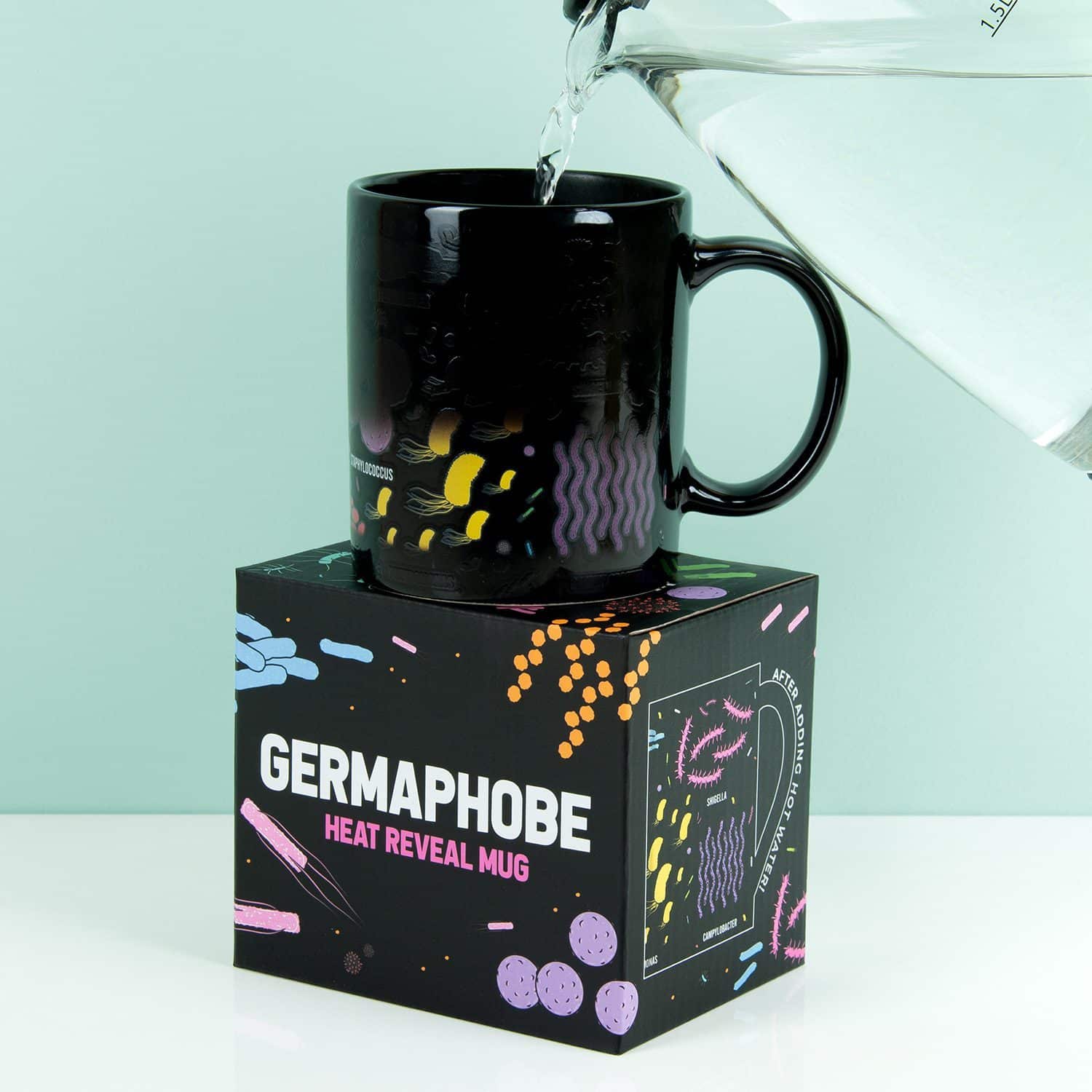 Wärmeempfindliche Germophobiker-Tasse