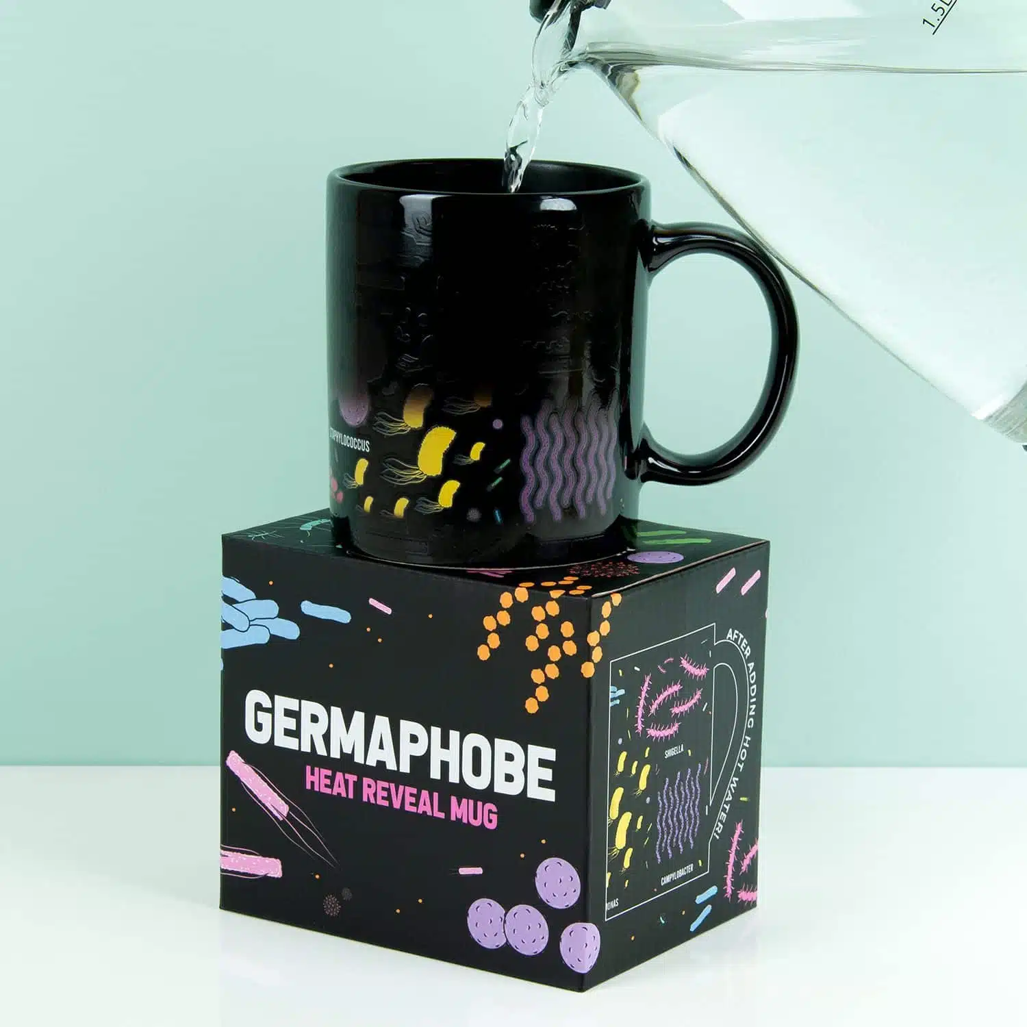 Wรคrmeempfindliche Germophobiker-Tasse