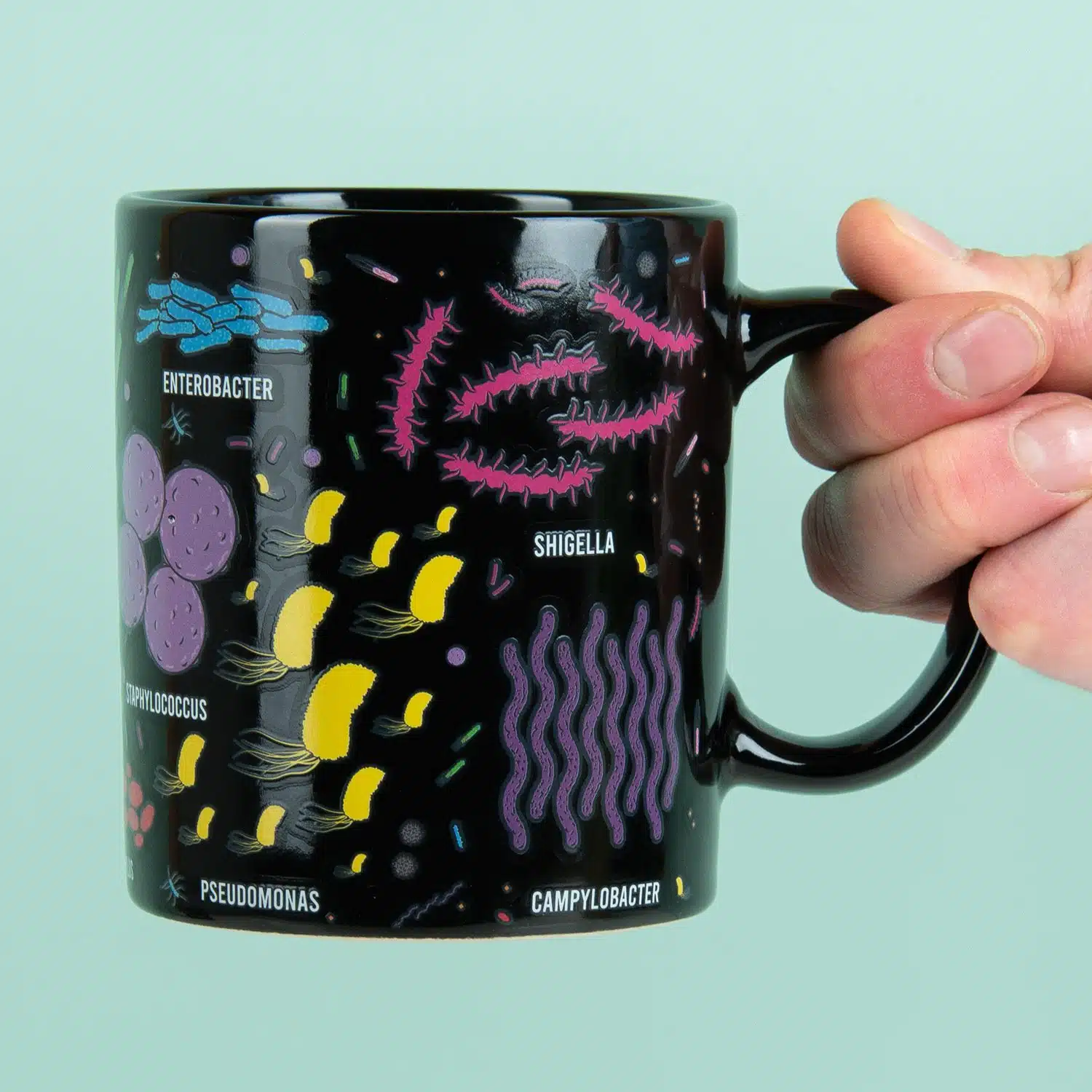 Wärmeempfindliche Germophobiker-Tasse