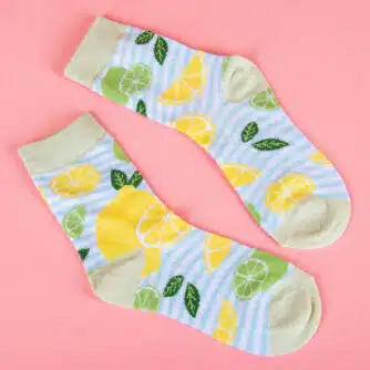 Zitronen & Limetten-Socken