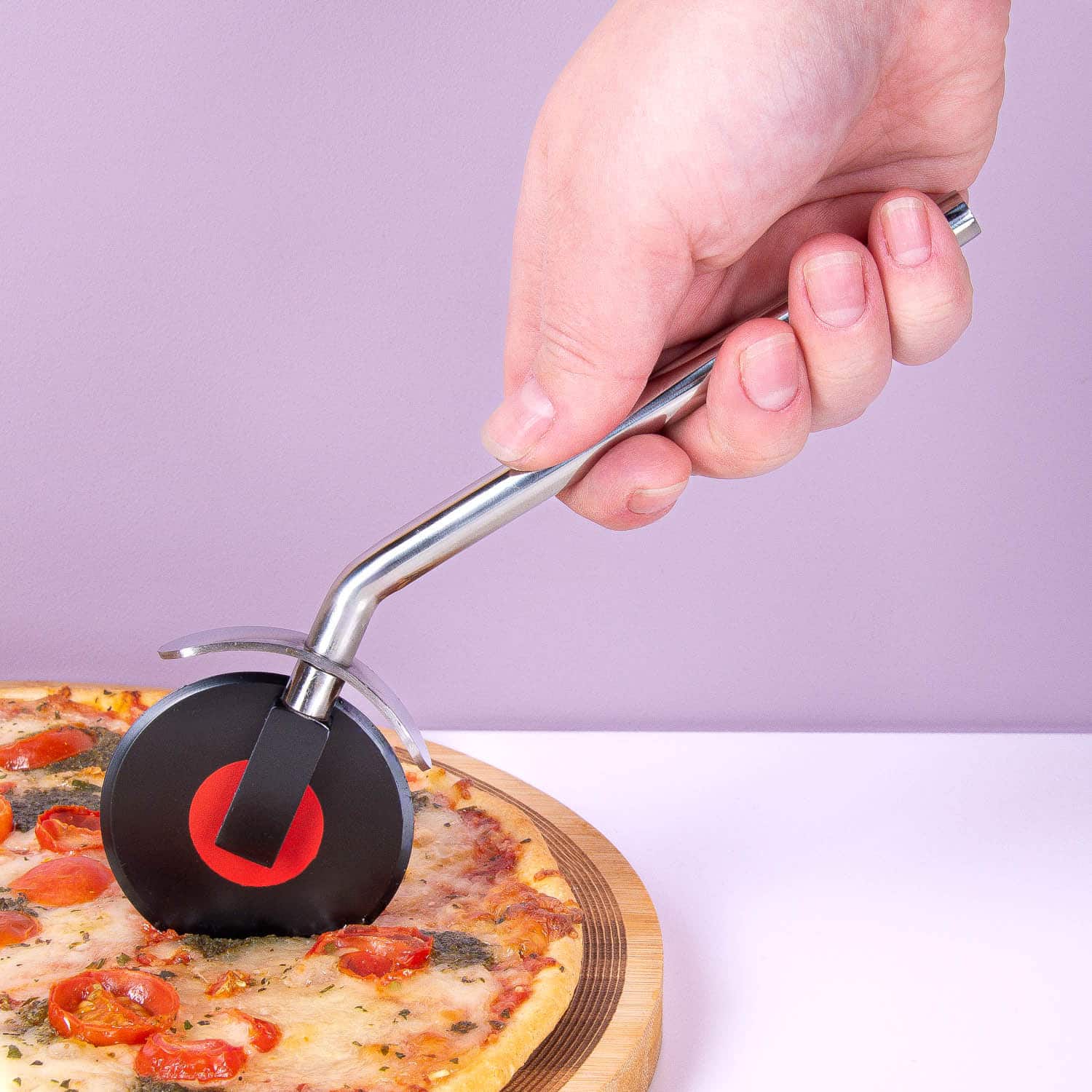 Schallplatten-Pizzamesser