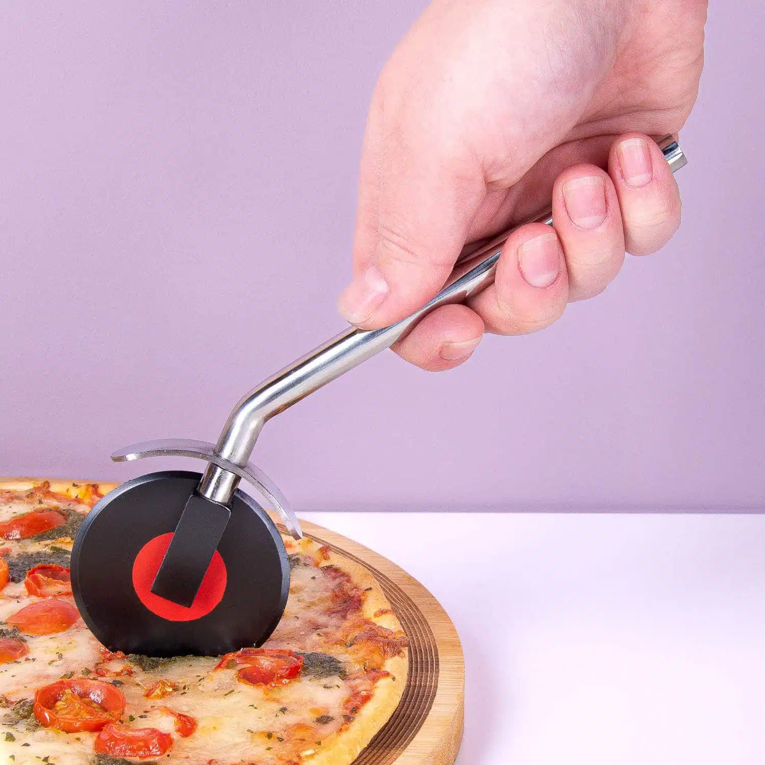 Schallplatten-Pizzamesser