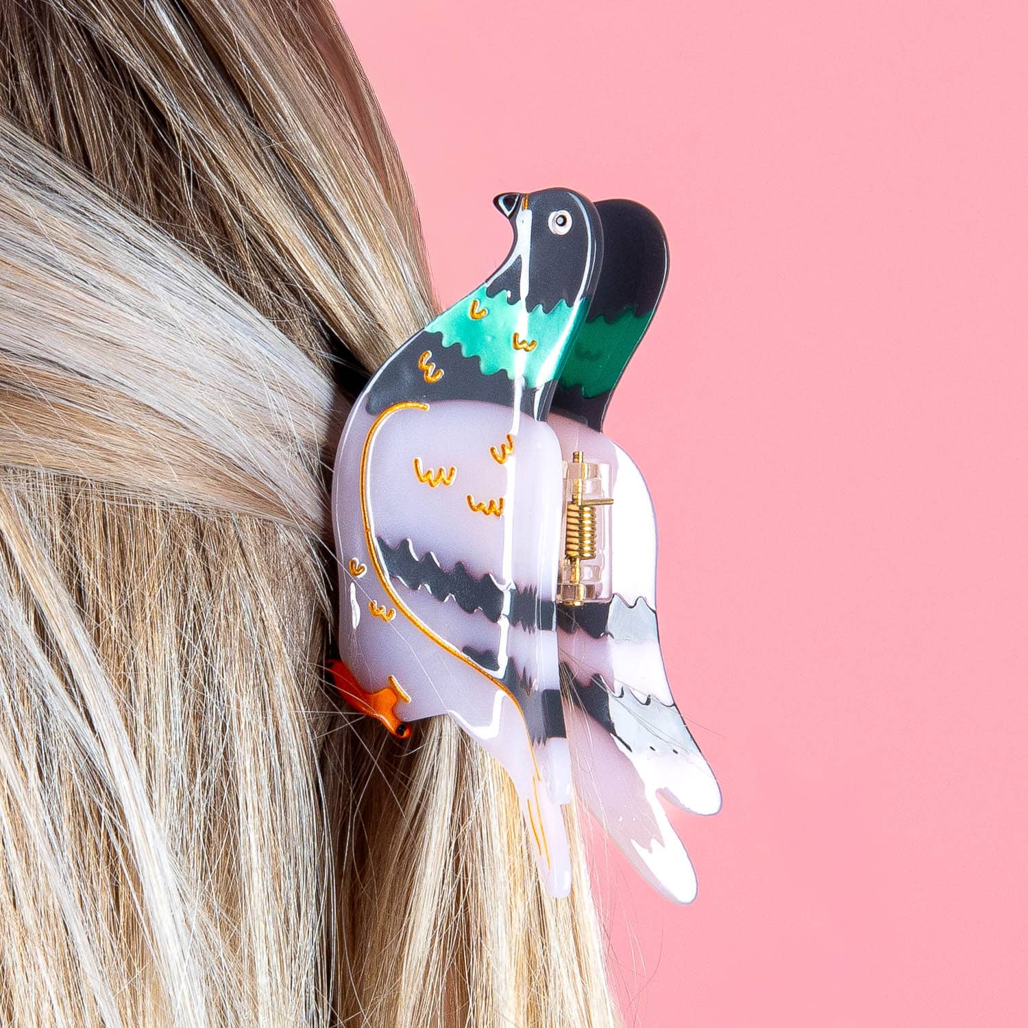 Taube Haarclip