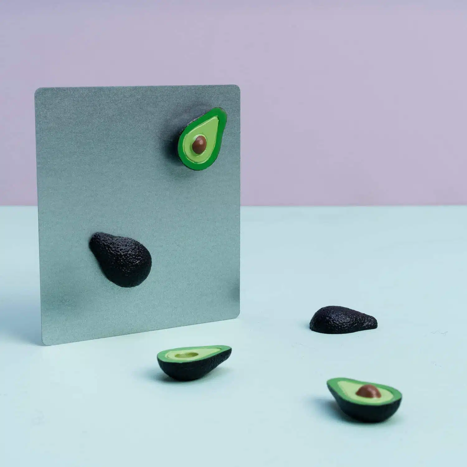 Avocado-Magnete (5er-Set)