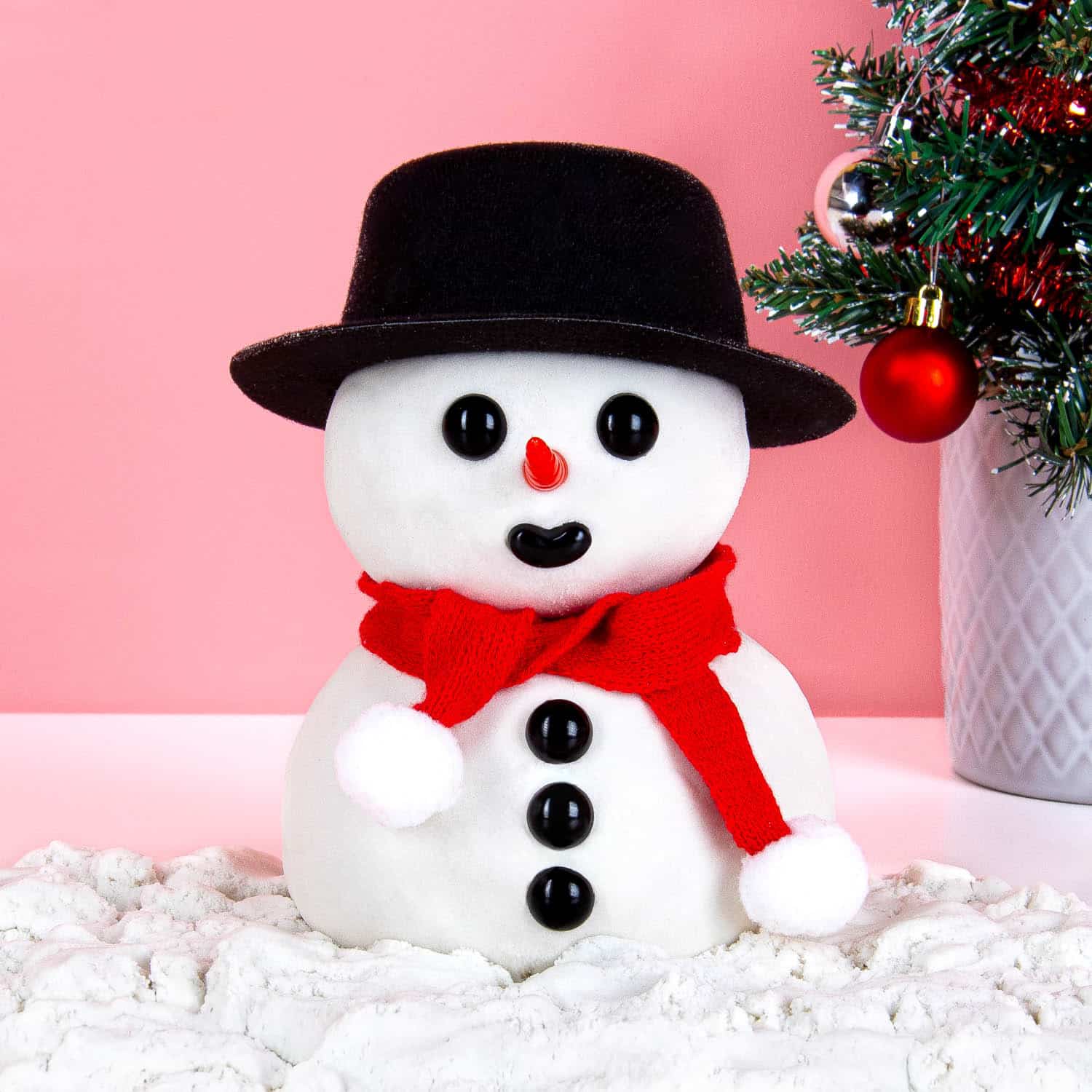 Kinetischer Sand Schneemann-Set