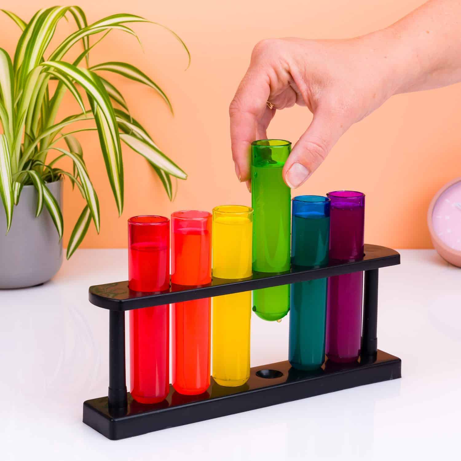 Reagenzglas-Schnapsglรคser (6er-Set)