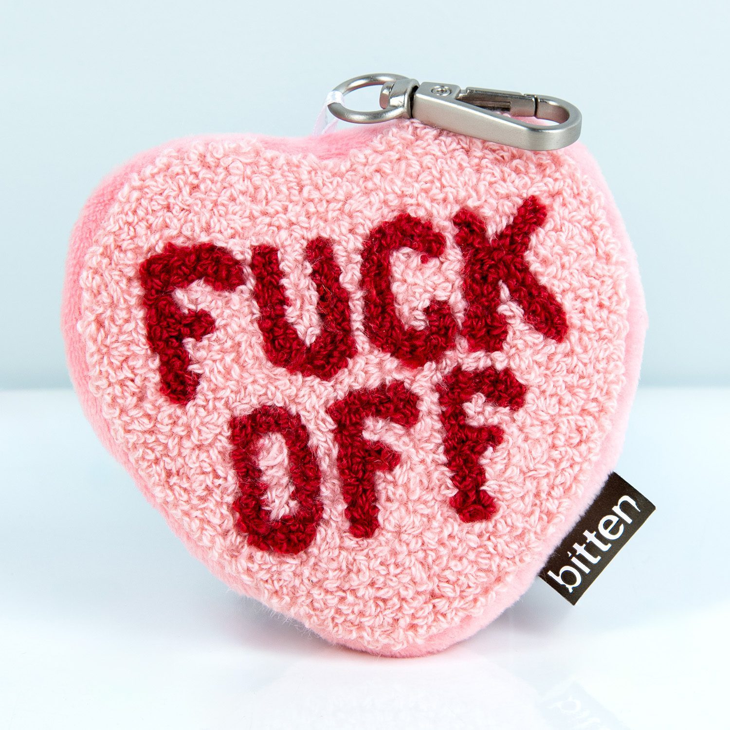 Fuck Off Herz Schlüsselanhänger