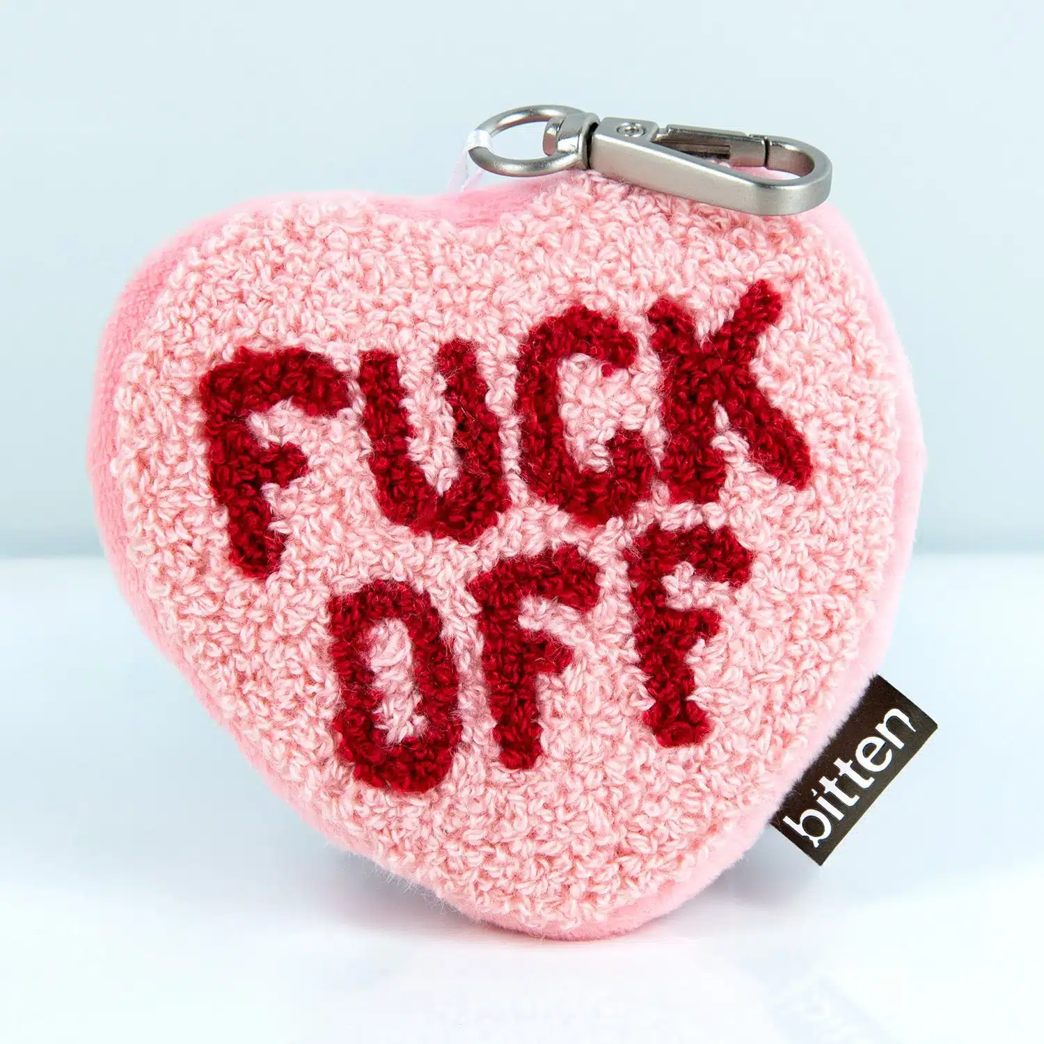 Fuck Off Herz Schlüsselanhänger