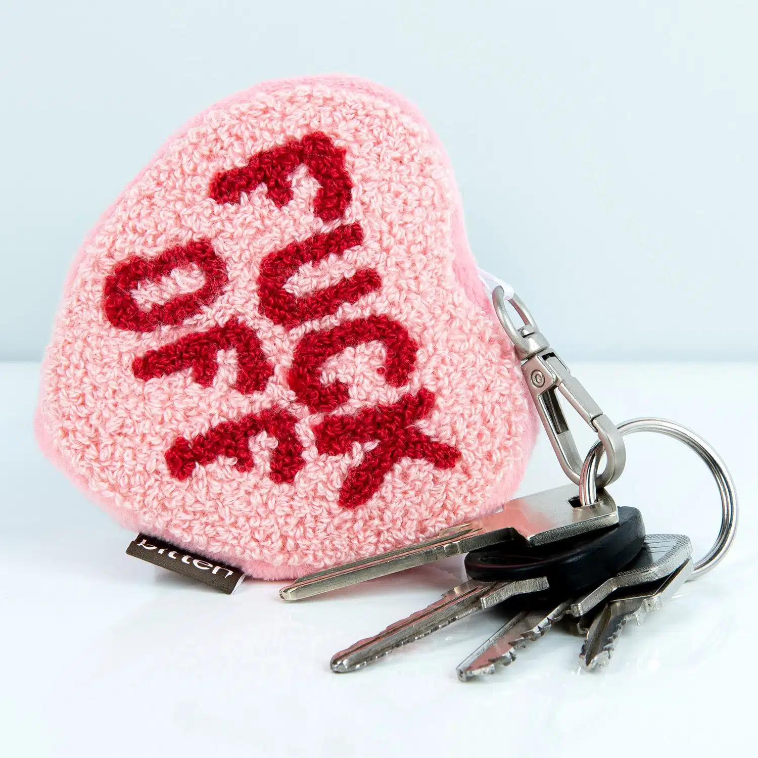 Fuck Off Herz Schlüsselanhänger