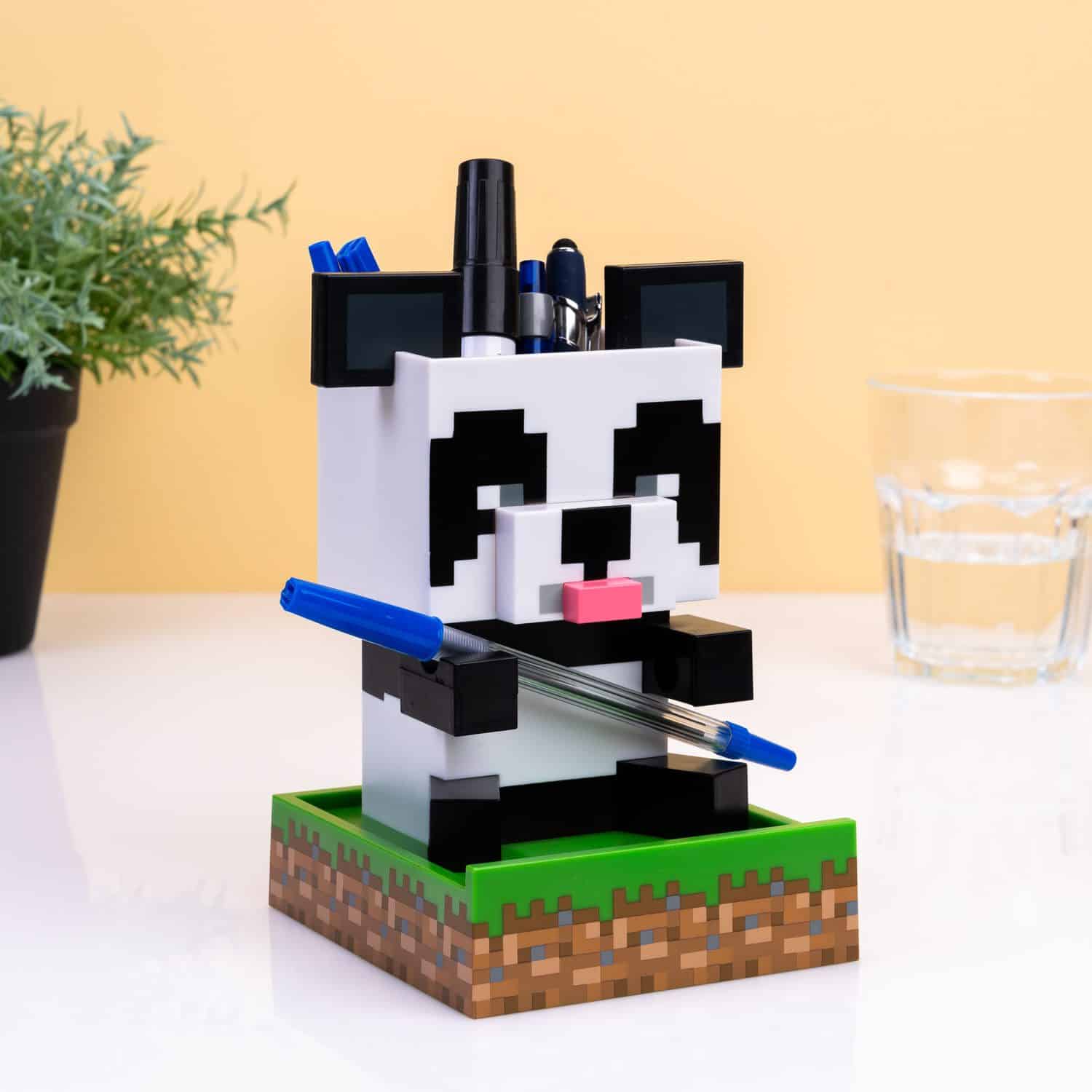 Minecraft Panda Stiftehalter