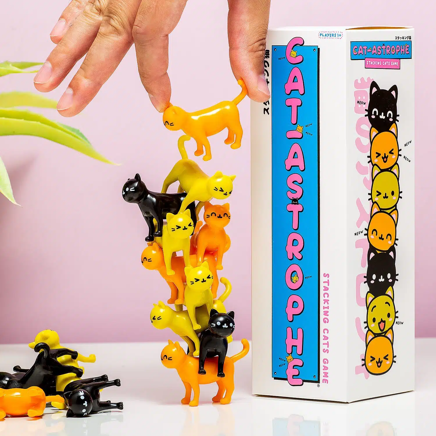 Katzen-Katastrophe Stapelspiel