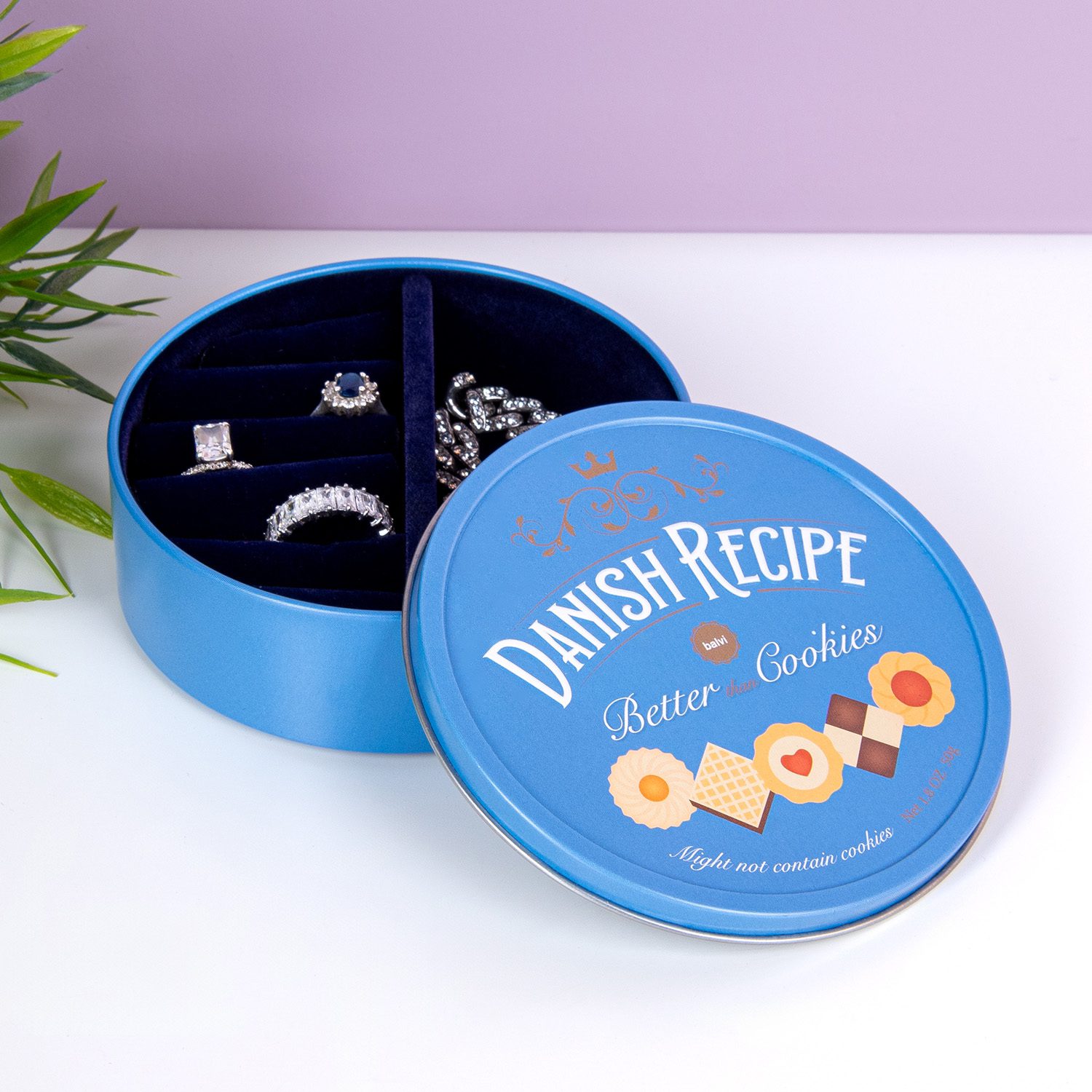Schmuckdose in Bonbon-Optik - Kekse