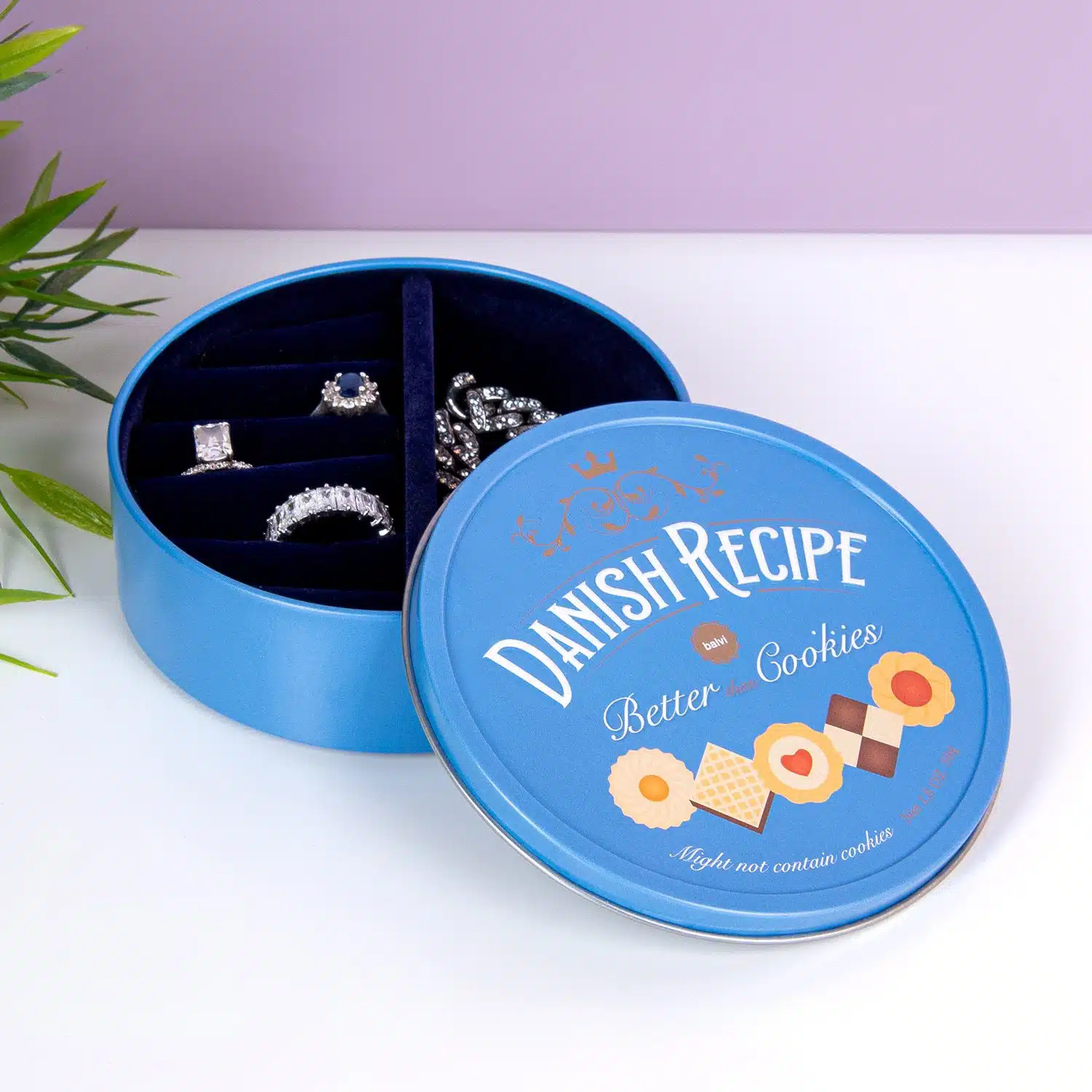 Schmuckdose in Bonbon-Optik - Kekse