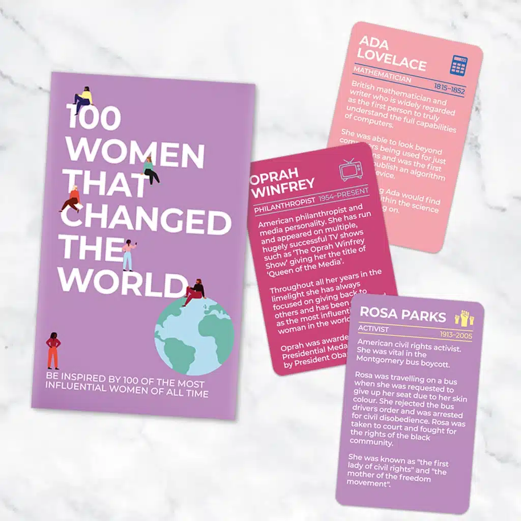 100 Women that Changed the World Karten