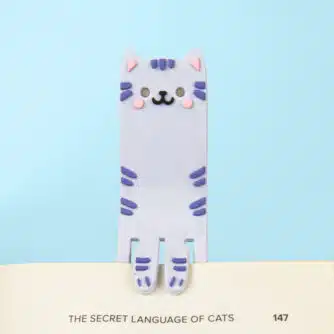 Katzen Leselicht und Lesezeichen