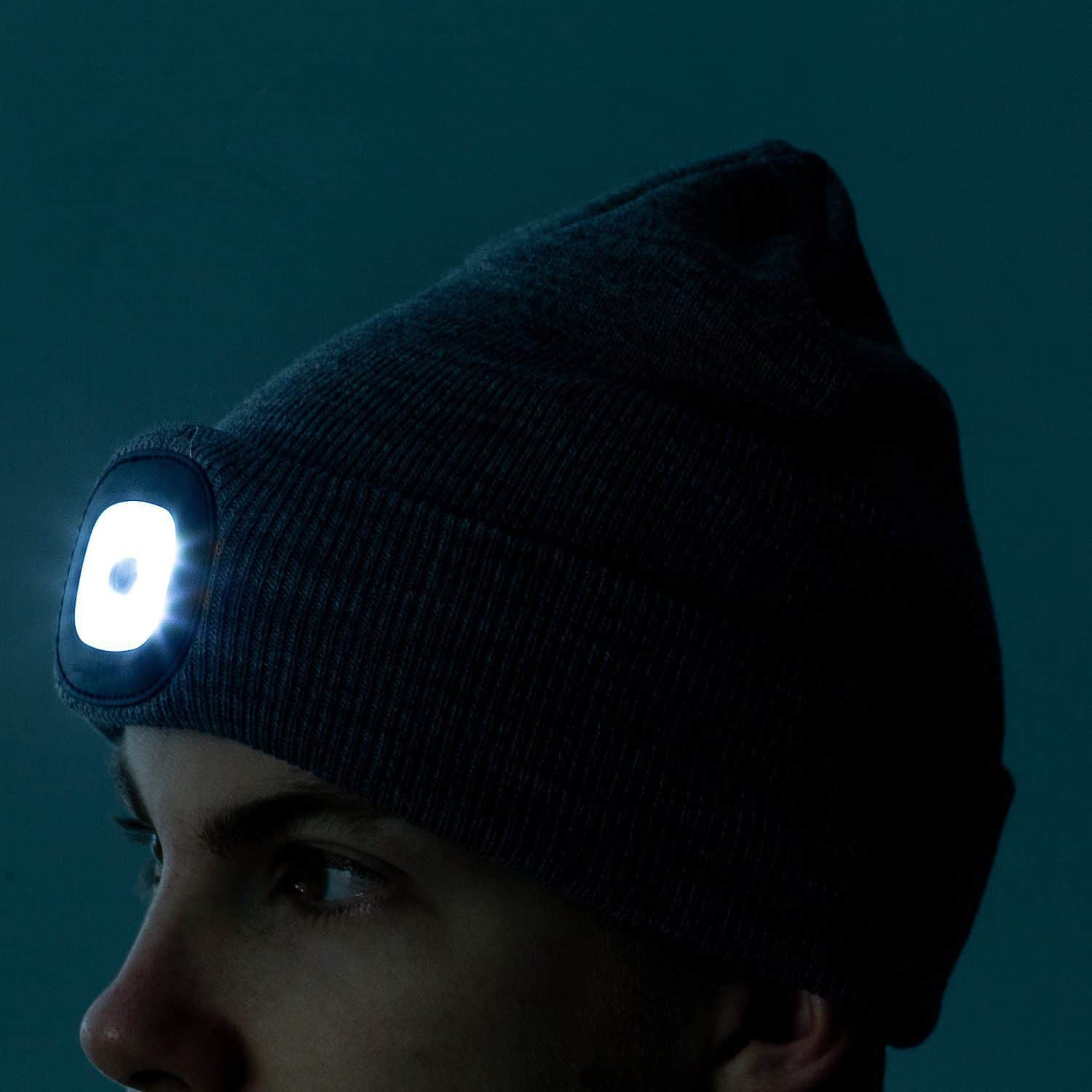 Mütze mit LED-Beleuchtung