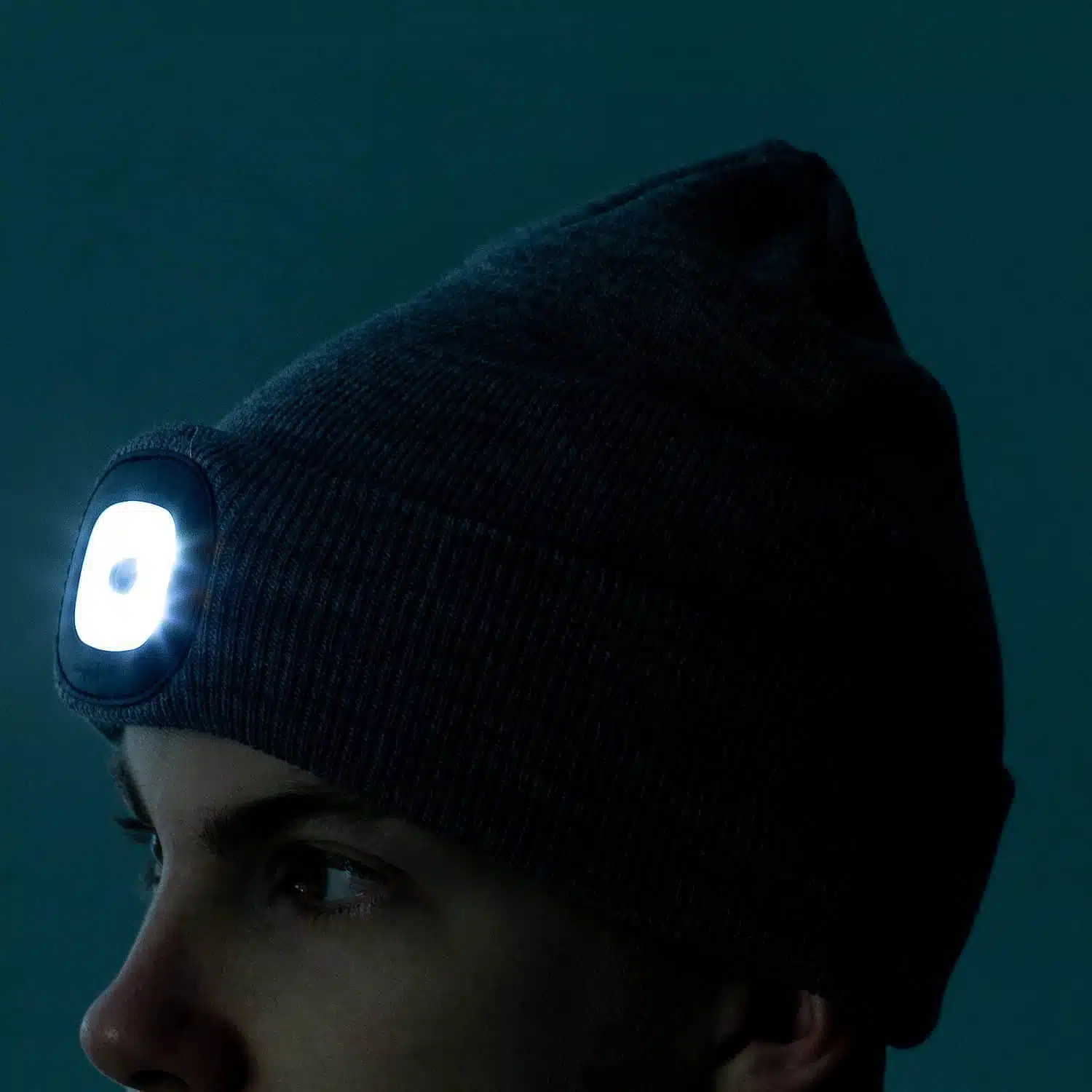 Mütze mit LED-Beleuchtung