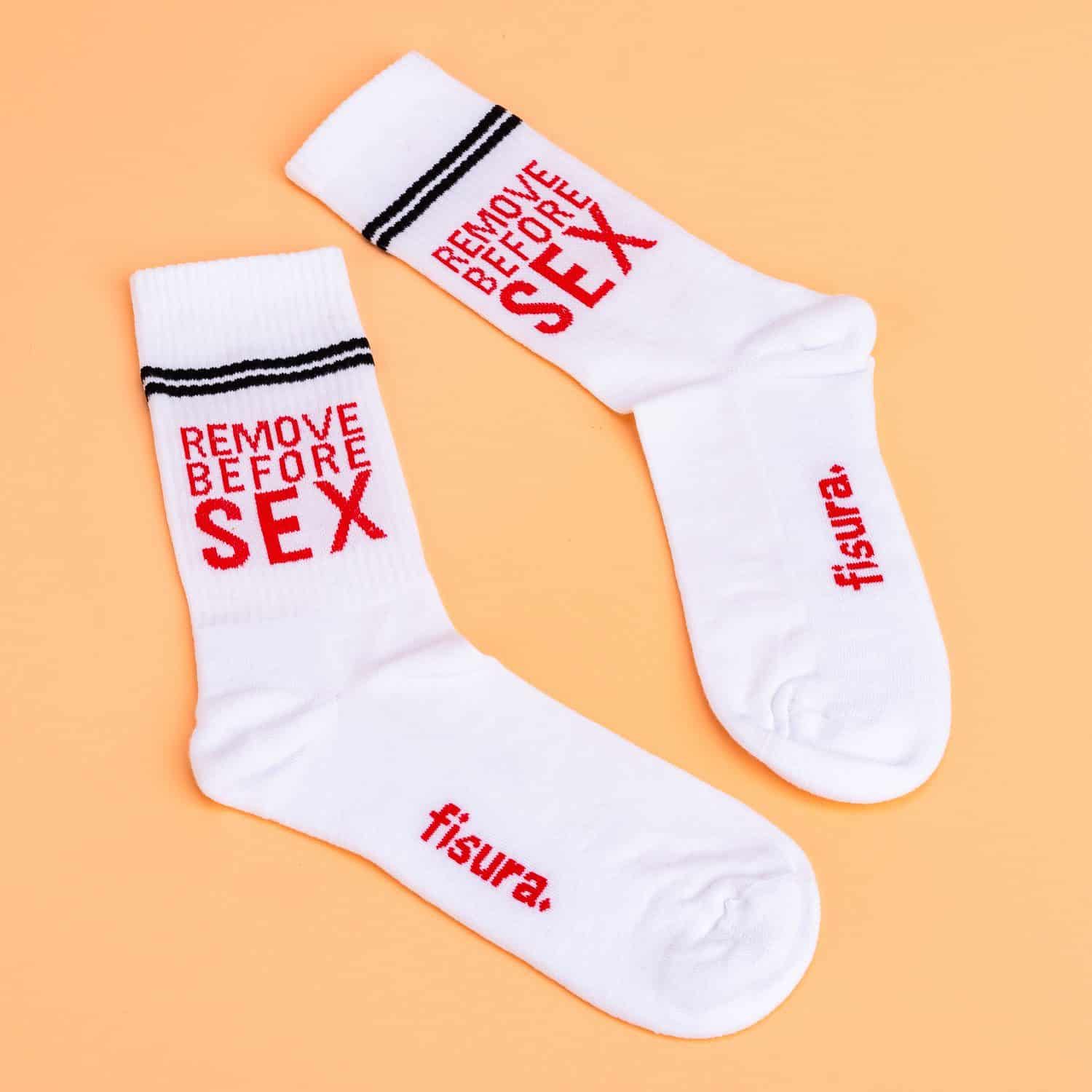 Remove Before Sex Socken