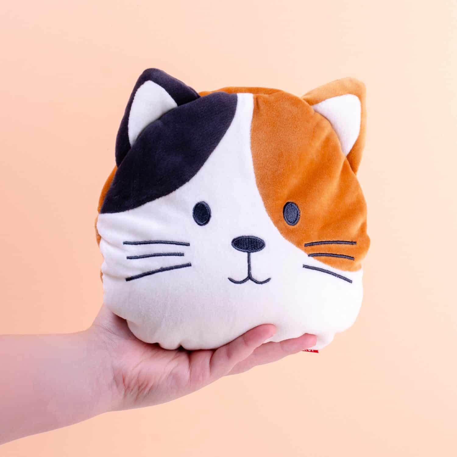 Katzenkissen mit Kirschkernen - Mehrfarbig