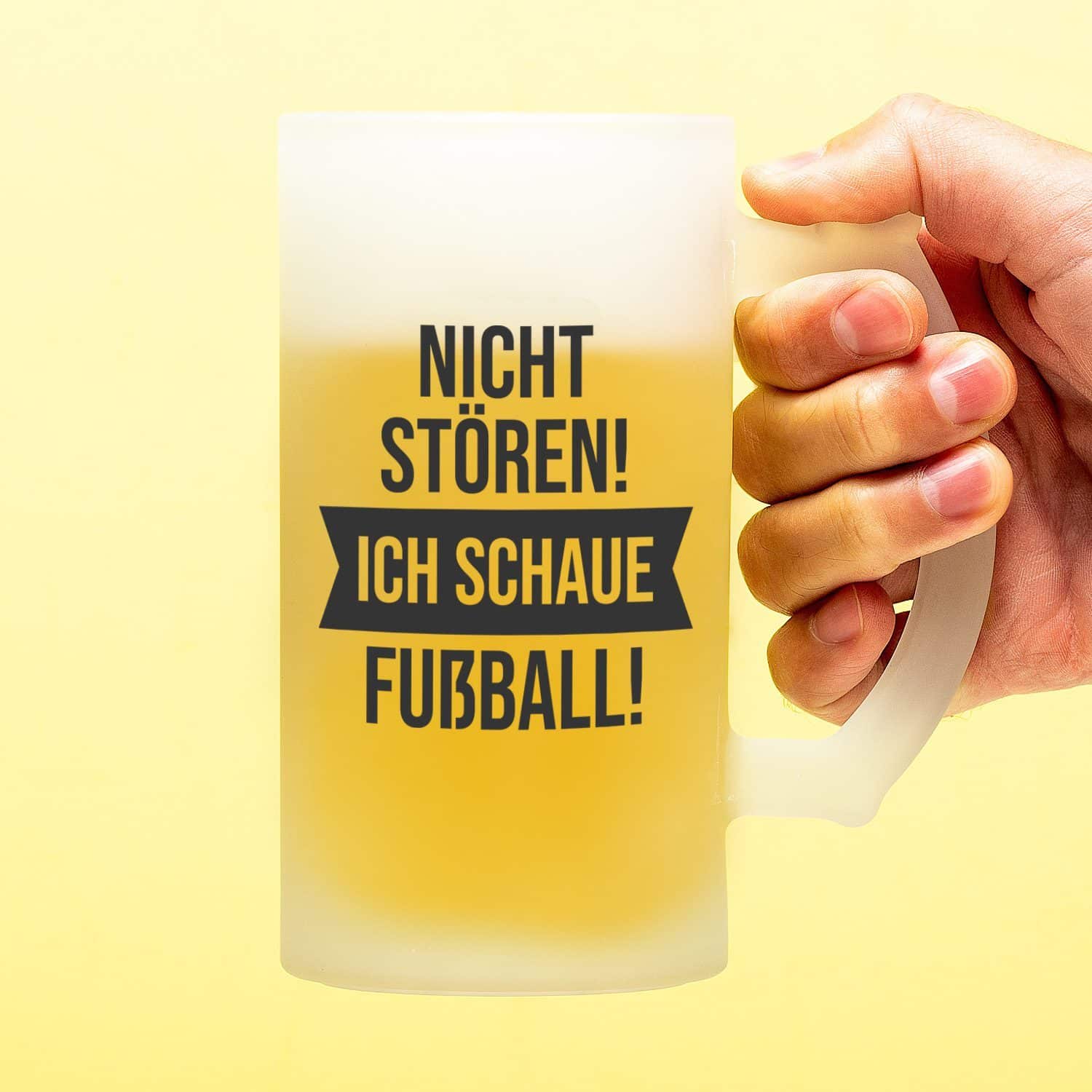 Bierkrug Nicht stören! Ich schaue Fußball