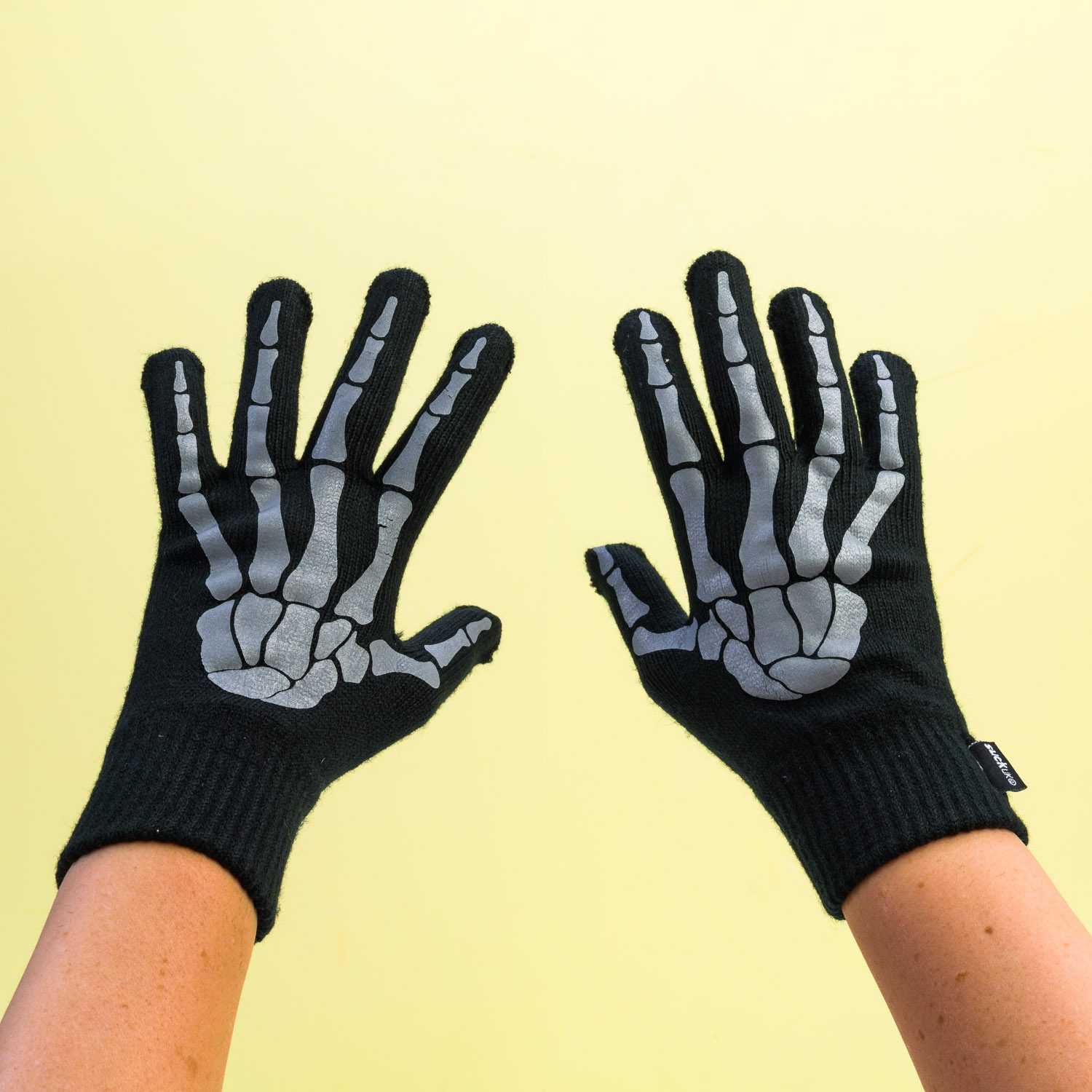 Reflektierende Skeletthandschuhe