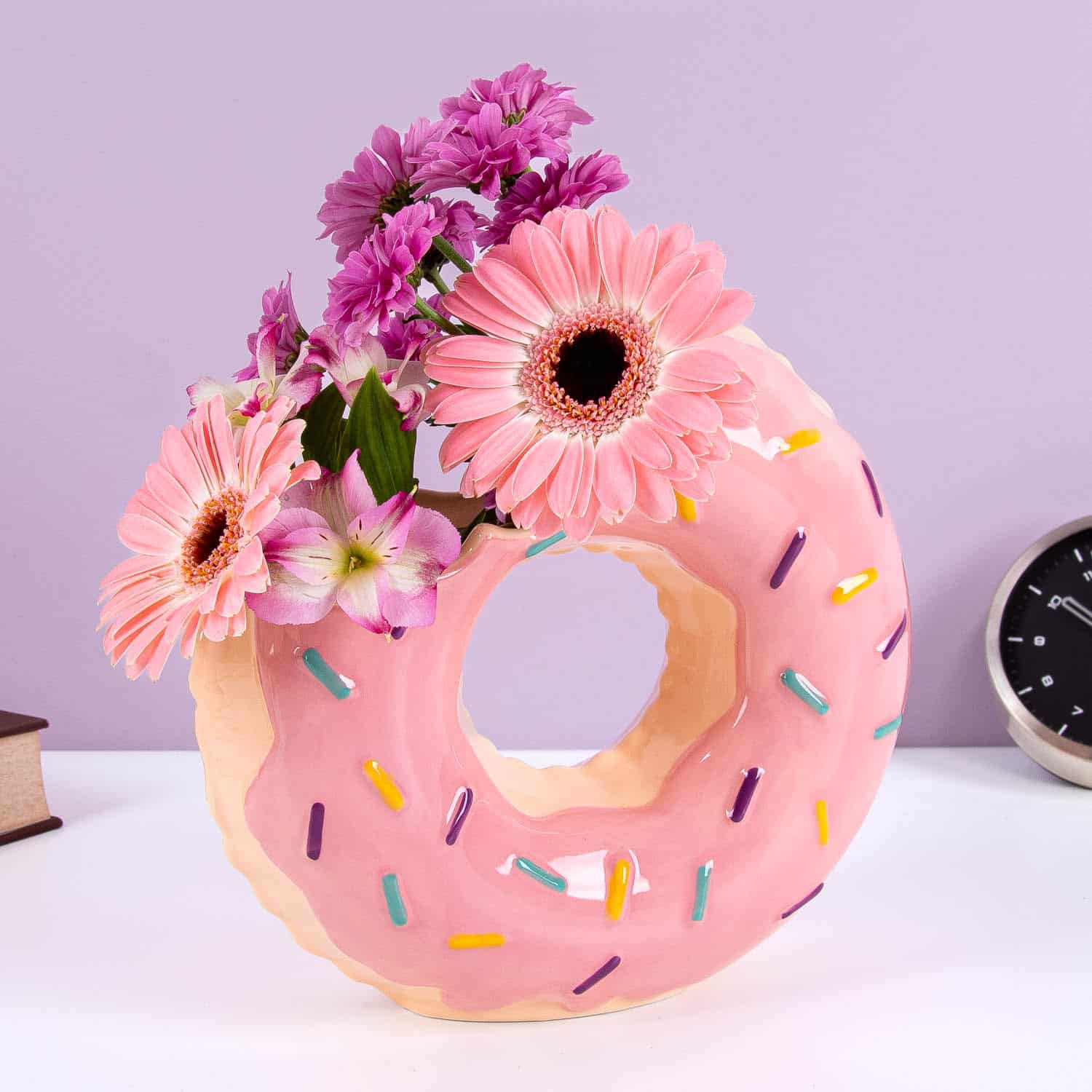 Donut-Schwimmreifen-Vase