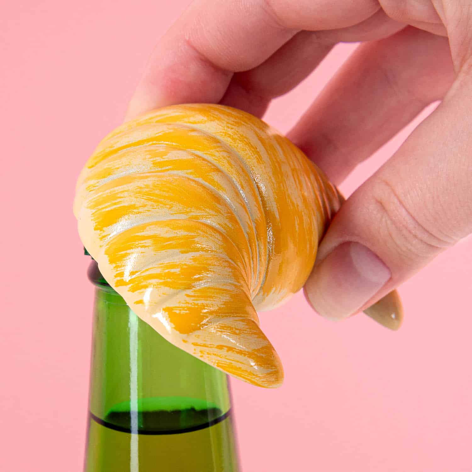 Croissant-Flaschenöffner