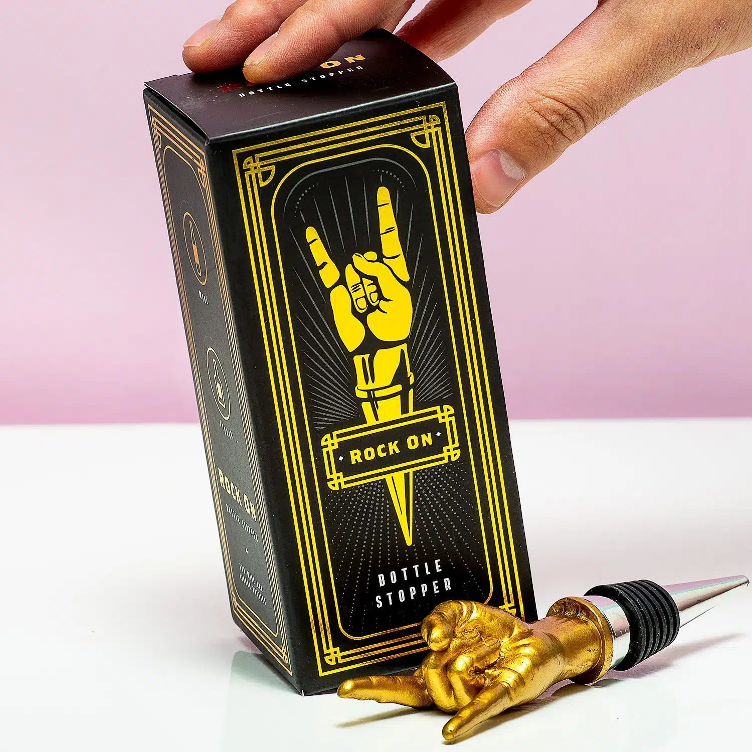 Rock On Weinverschluss