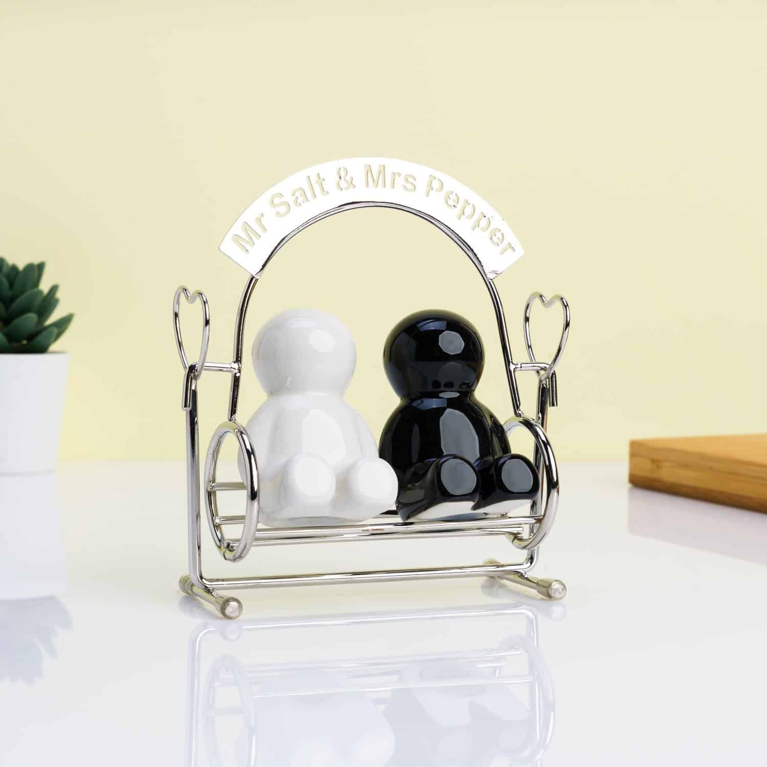 Mr & Mrs Pfeffer- und Salzstreuer